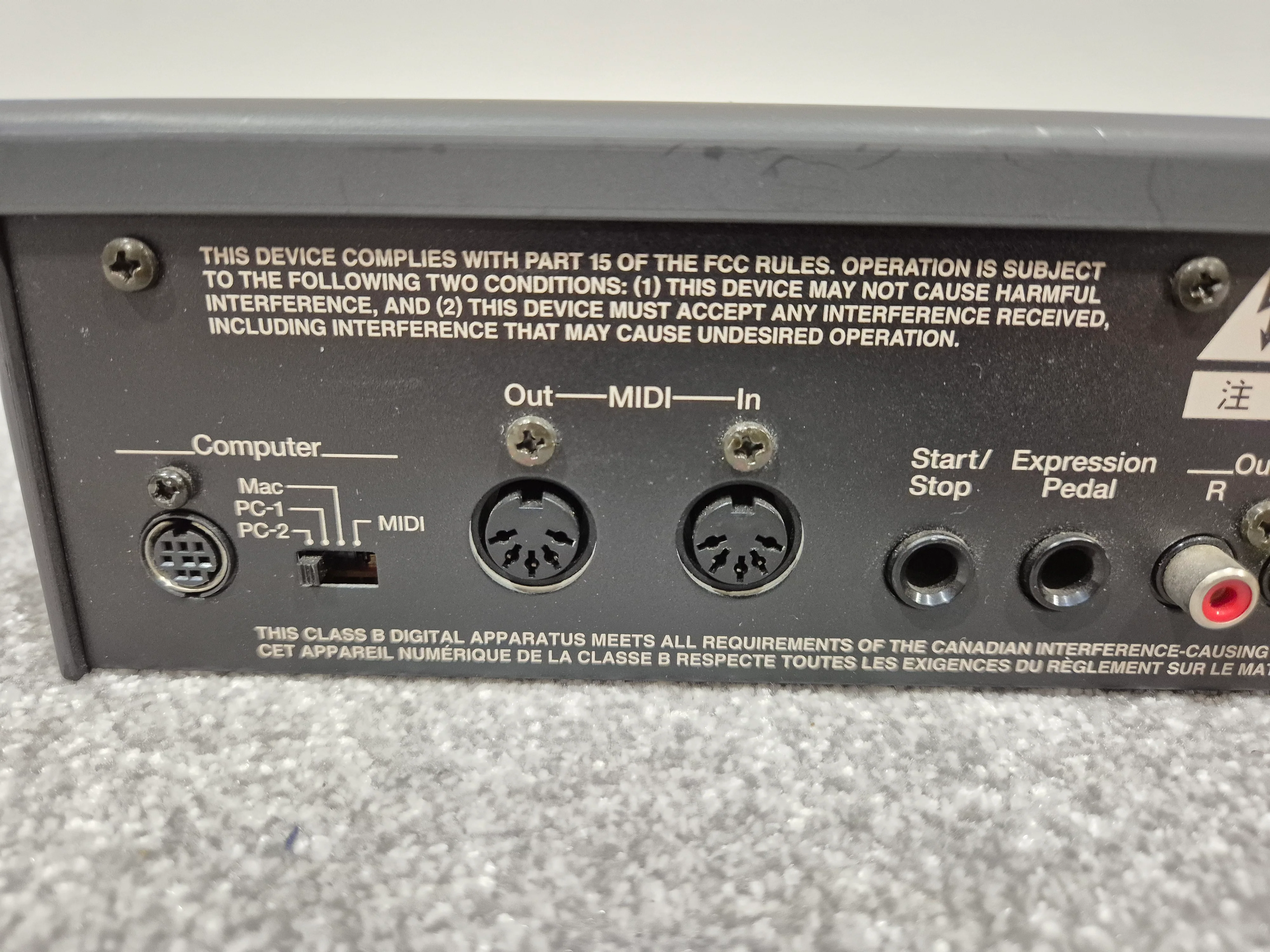 Roland MT-300 - Commercial Music Player - Power Lead + Manual - Image 10