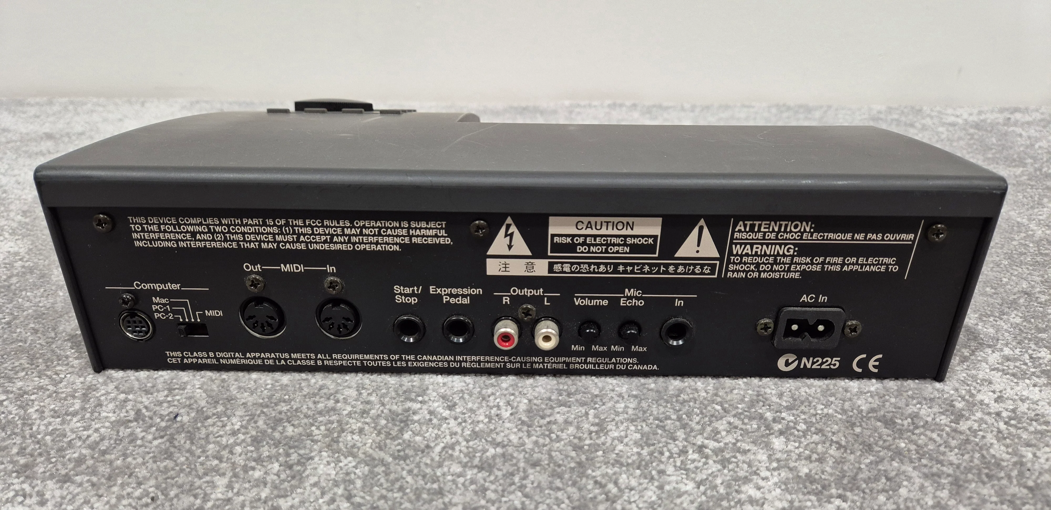 Roland MT-300 - Commercial Music Player - Power Lead + Manual - Image 9