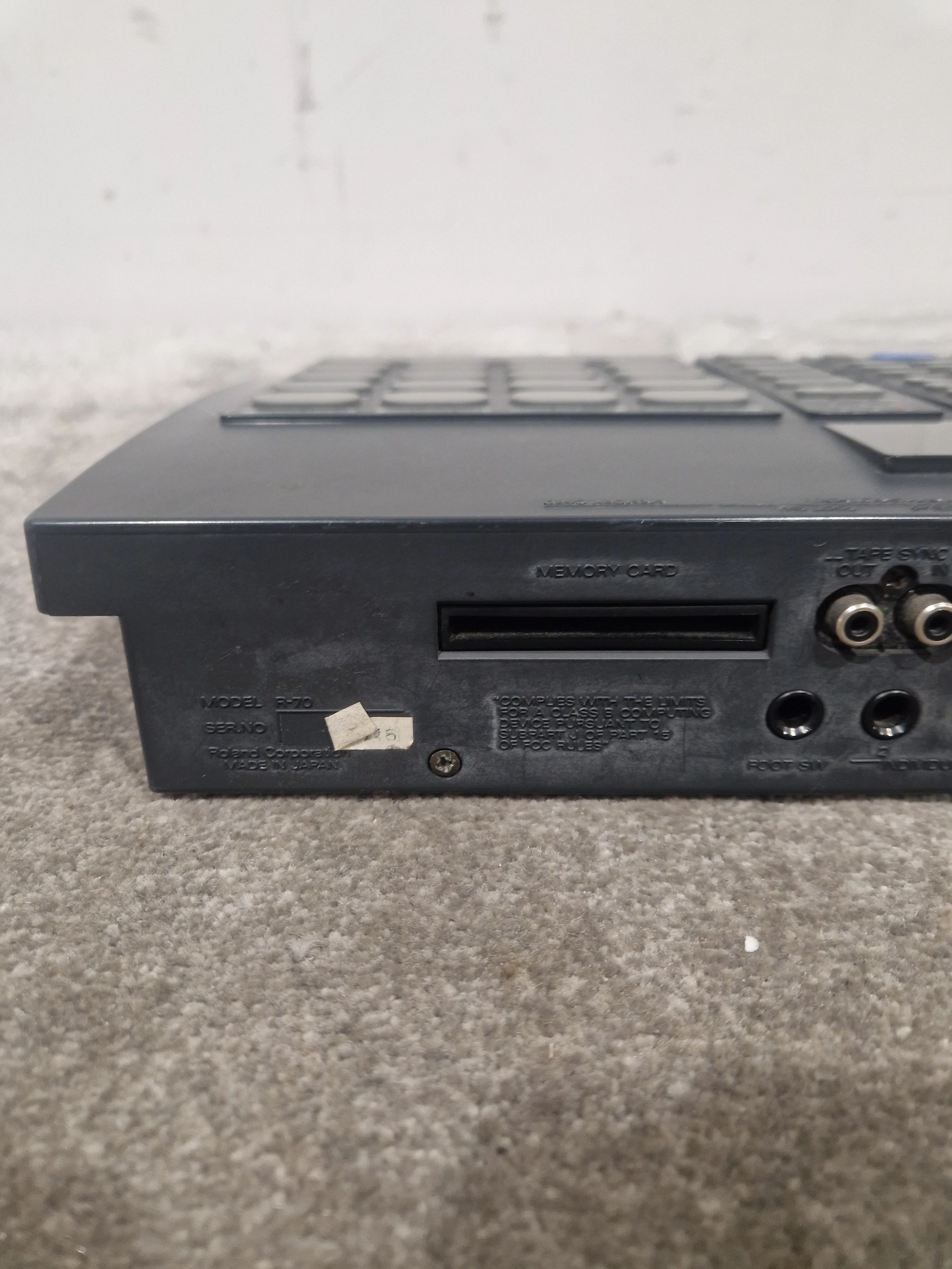 Roland R-70 - Human Rhythm Composer - Black - Excellent w/ Power Supply - Image 6
