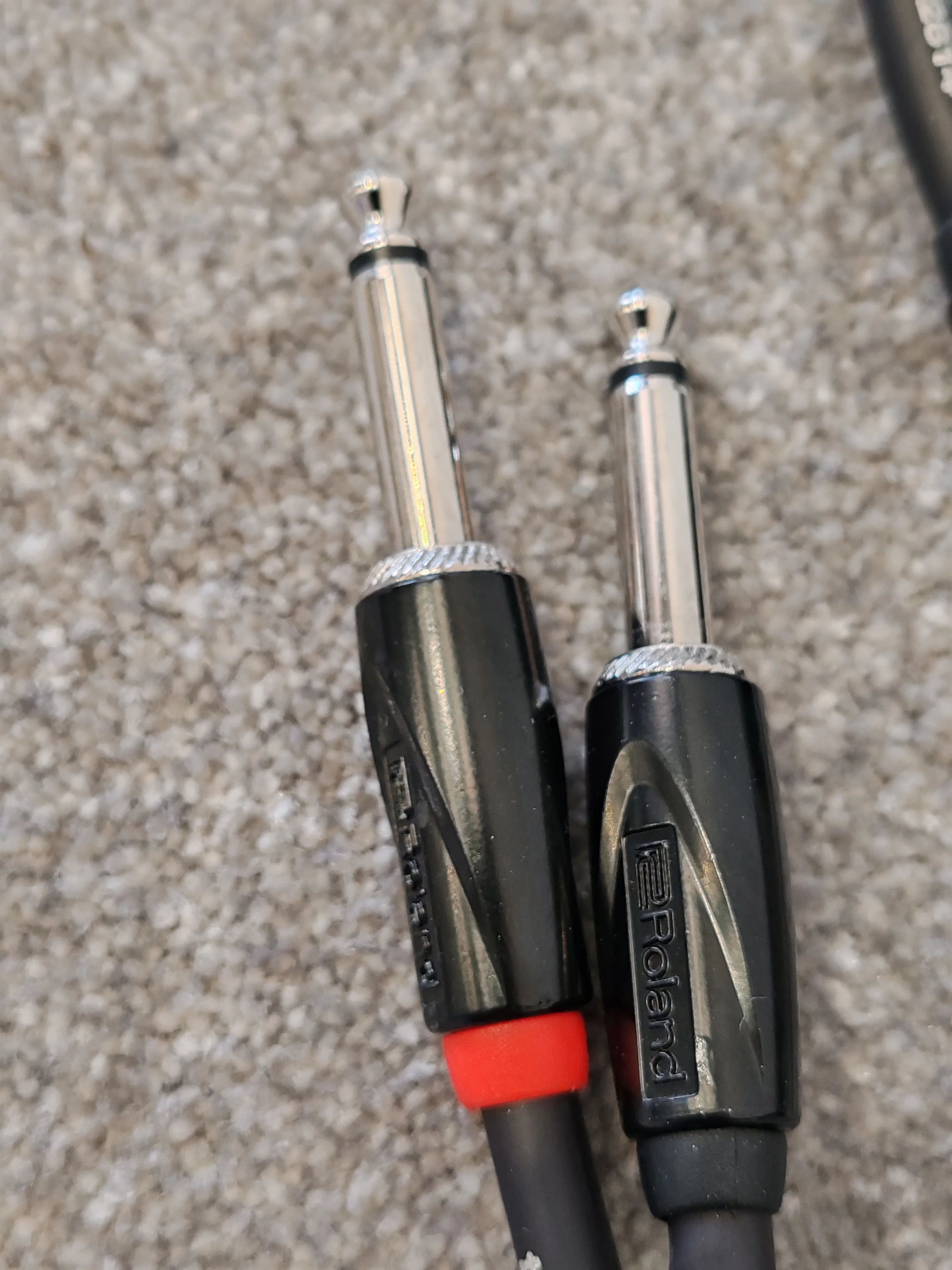 Roland RCC-15-2184 Professional Audio Cable - 2x 1/4" TS Mono to 2x 1/4" TS Mono 4.5m - Image 2