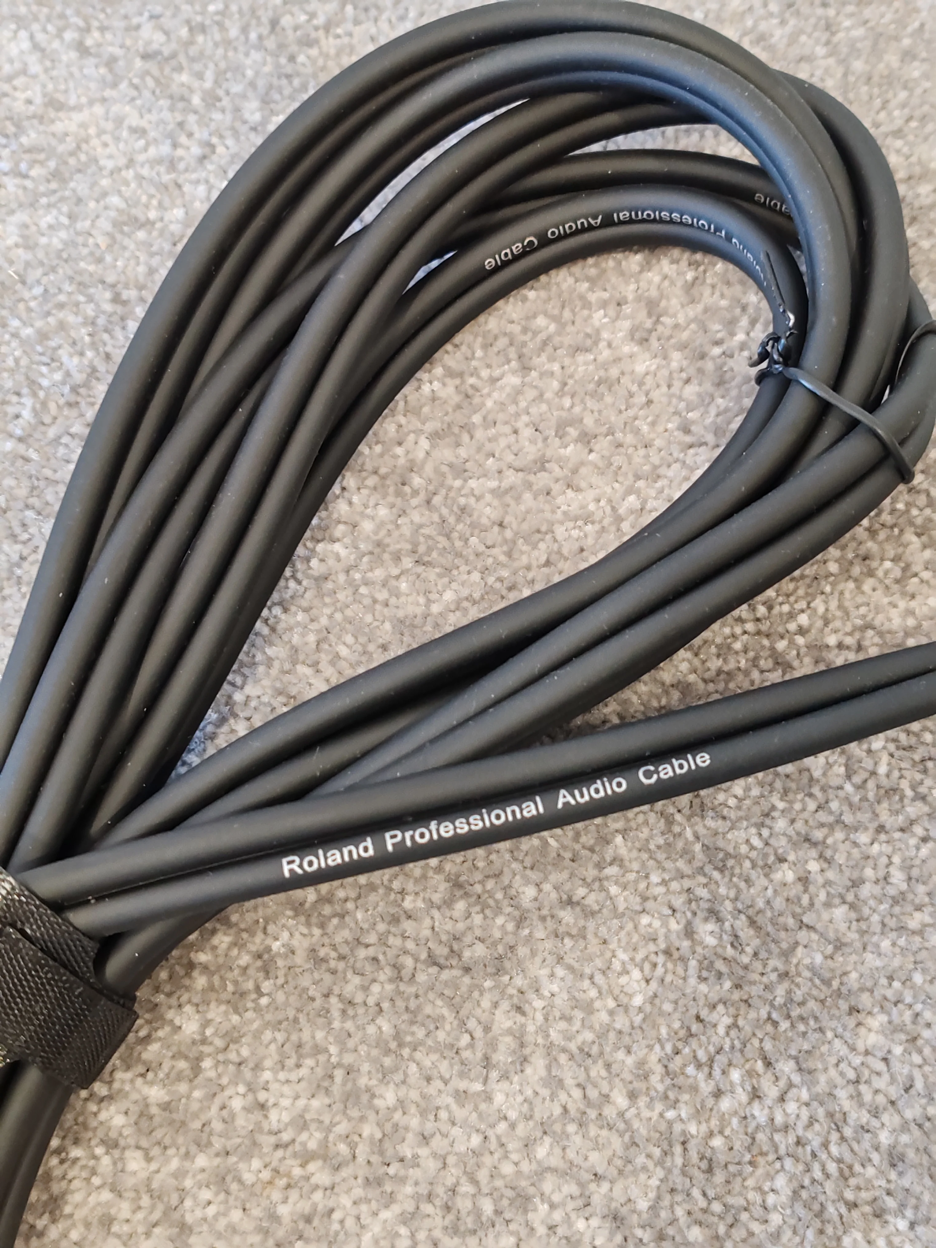 Roland RCC-15-2184 Professional Audio Cable - 2x 1/4" TS Mono to 2x 1/4" TS Mono 4.5m - Image 4