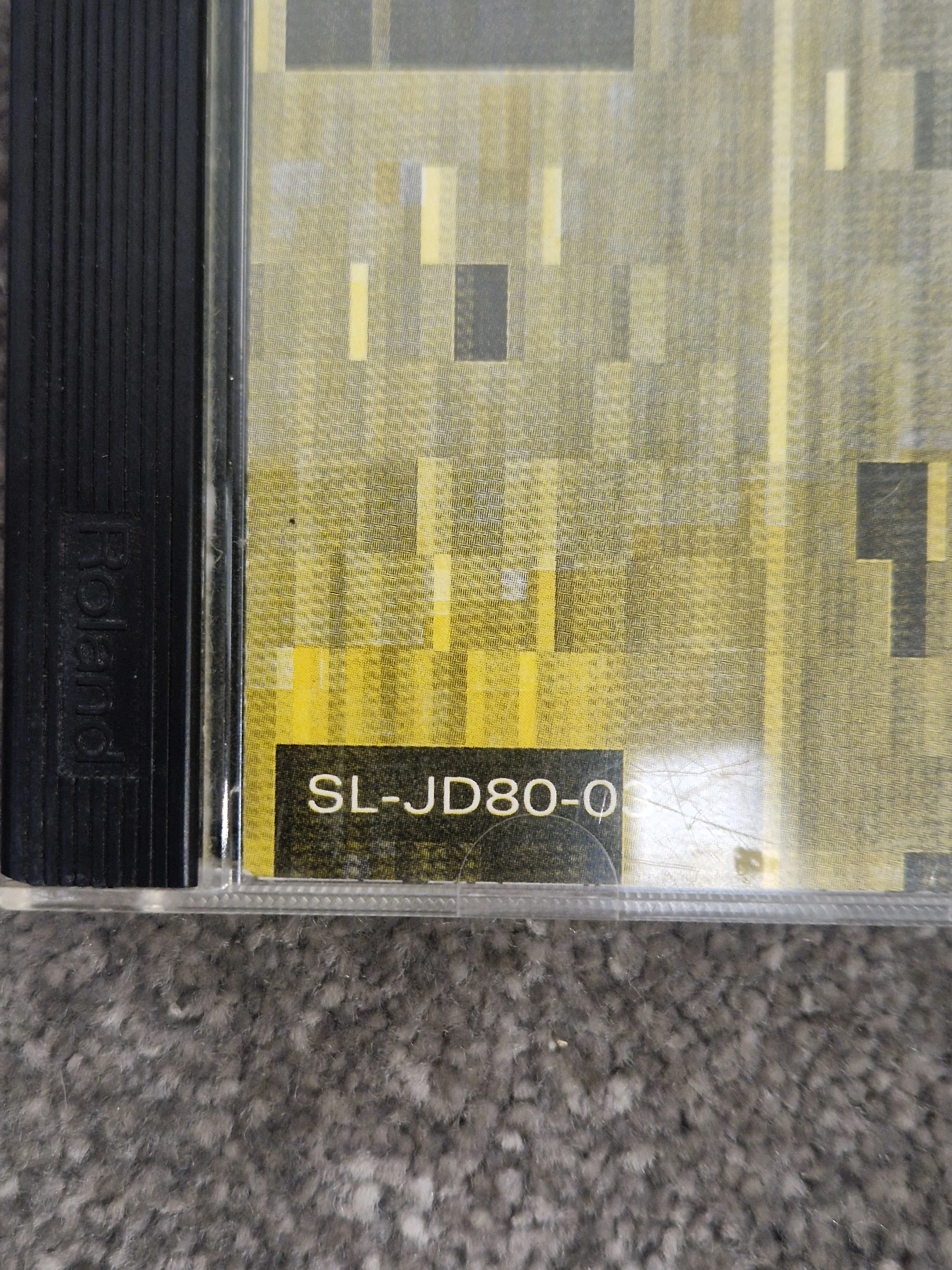 Roland rock drums ROM card SL-JD80-03 - Expansive Sound Library, Easy Integration - Excellent w/ Original case - Image 3