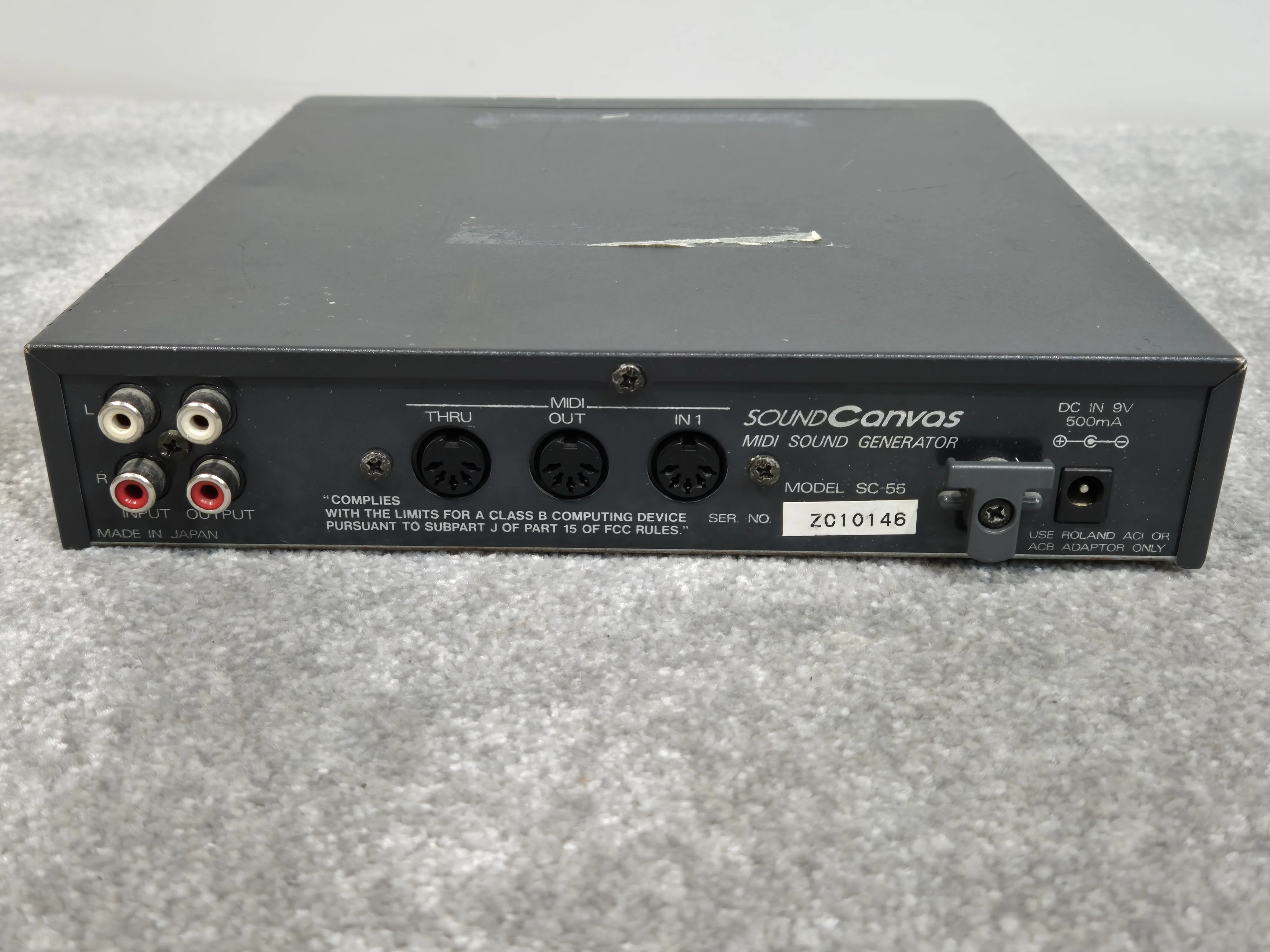 Roland SC-55 Sound Canvas - MIDI, GS Sound Module - Image 6