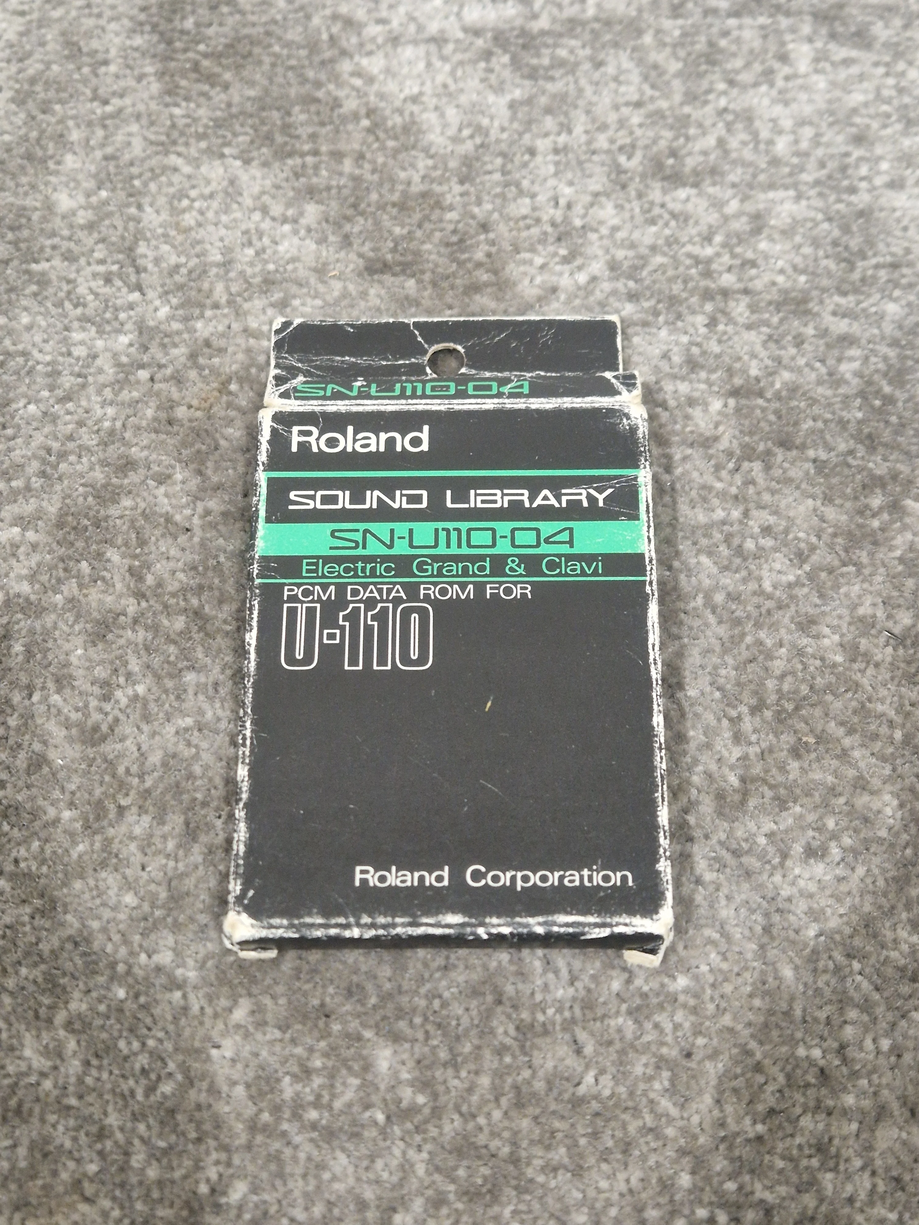 Roland SN-U110-04 Sound Library For Roland U-110 Sound Module - Vintage Collection - Excellent w/ Original Box - Image 3