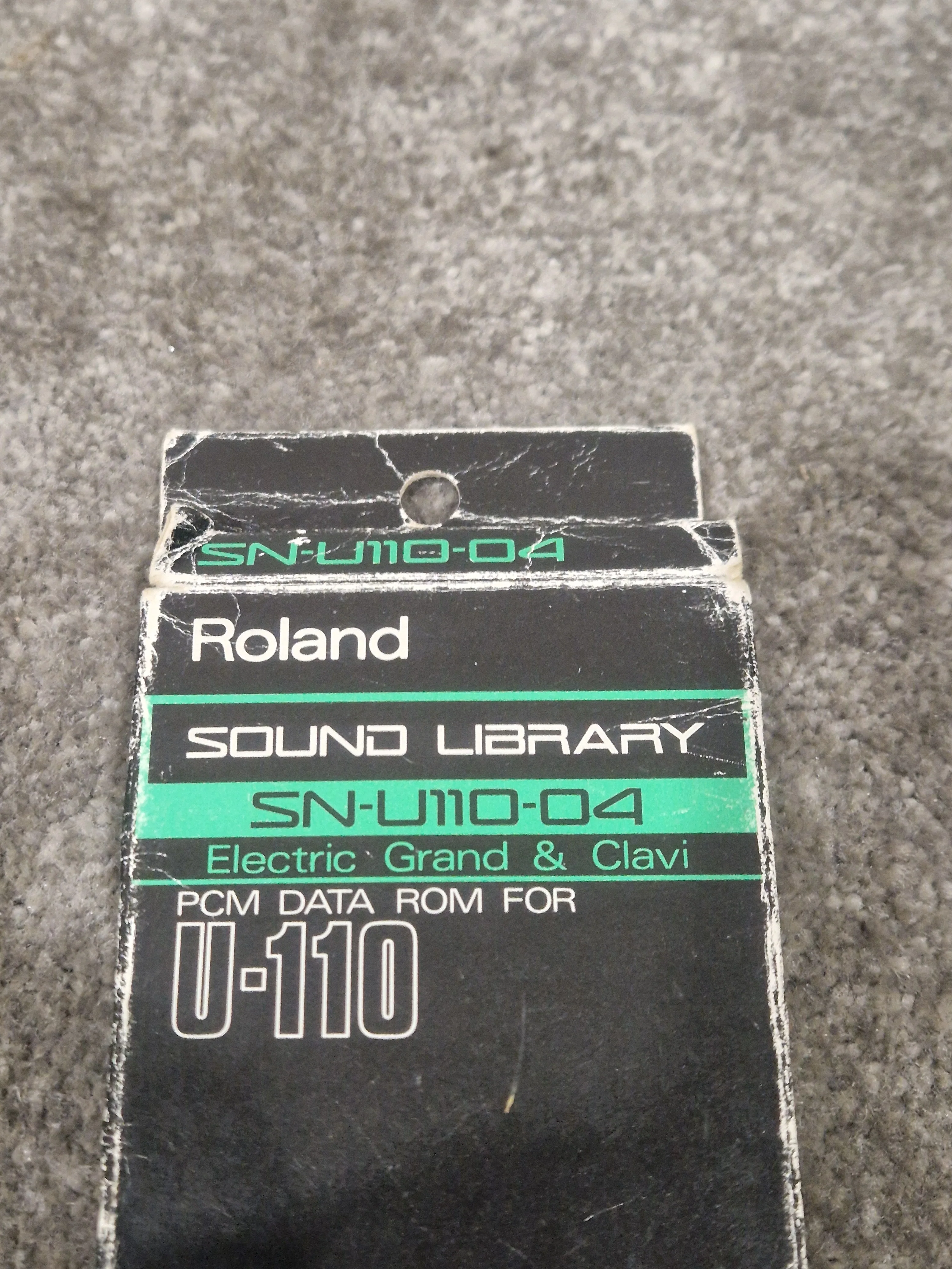 Roland SN-U110-04 Sound Library For Roland U-110 Sound Module - Vintage Collection - Excellent w/ Original Box - Image 5