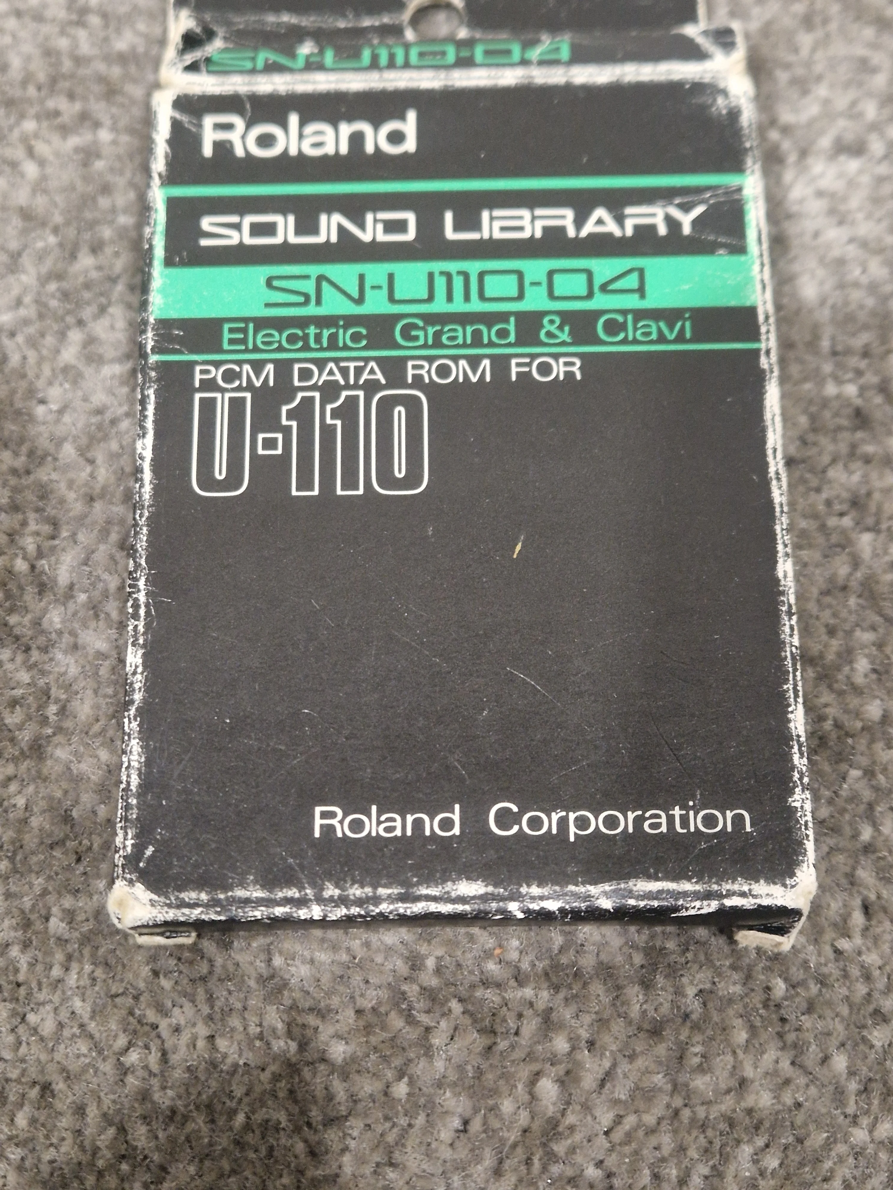 Roland SN-U110-04 Sound Library For Roland U-110 Sound Module - Vintage Collection - Excellent w/ Original Box - Image 6