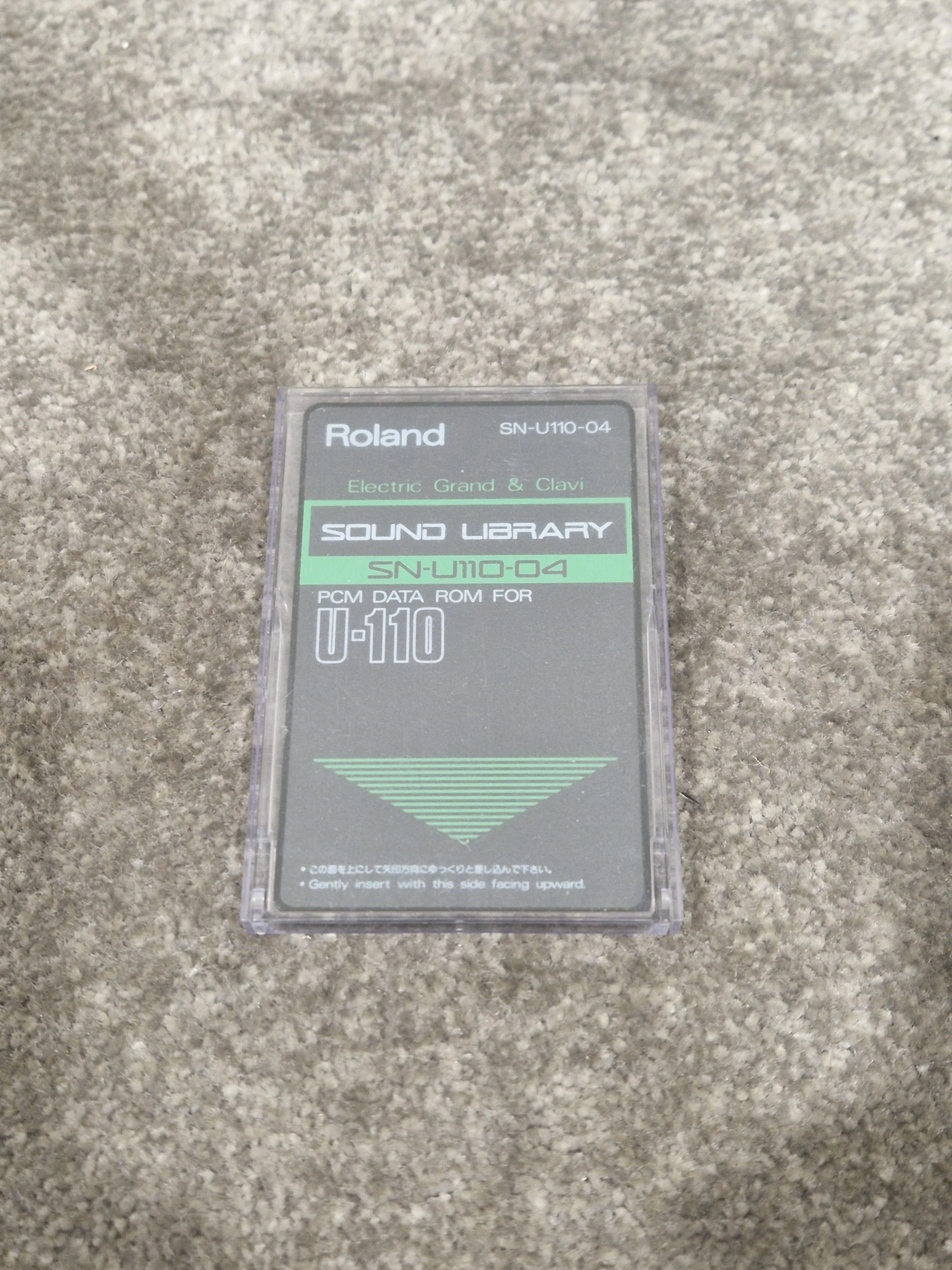 Roland SN-U110-04 Sound Library For Roland U-110 Sound Module - Vintage Collection - Excellent w/ Original Box - Image 7