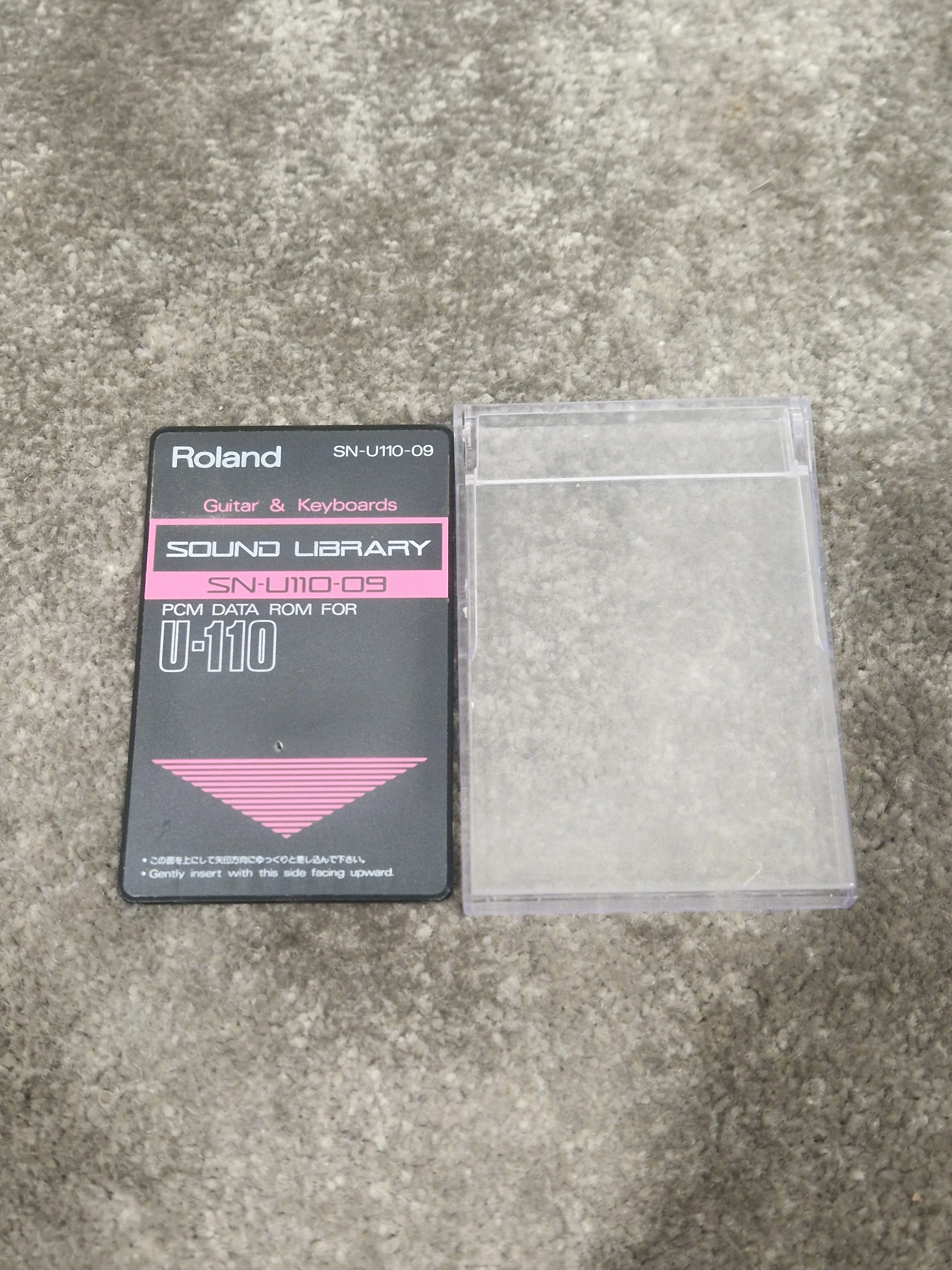 Roland SN-U110-09 Sound Library For Roland U-110 Sound Library - Classic Collection - Excellent w/ Original Box - Image 9