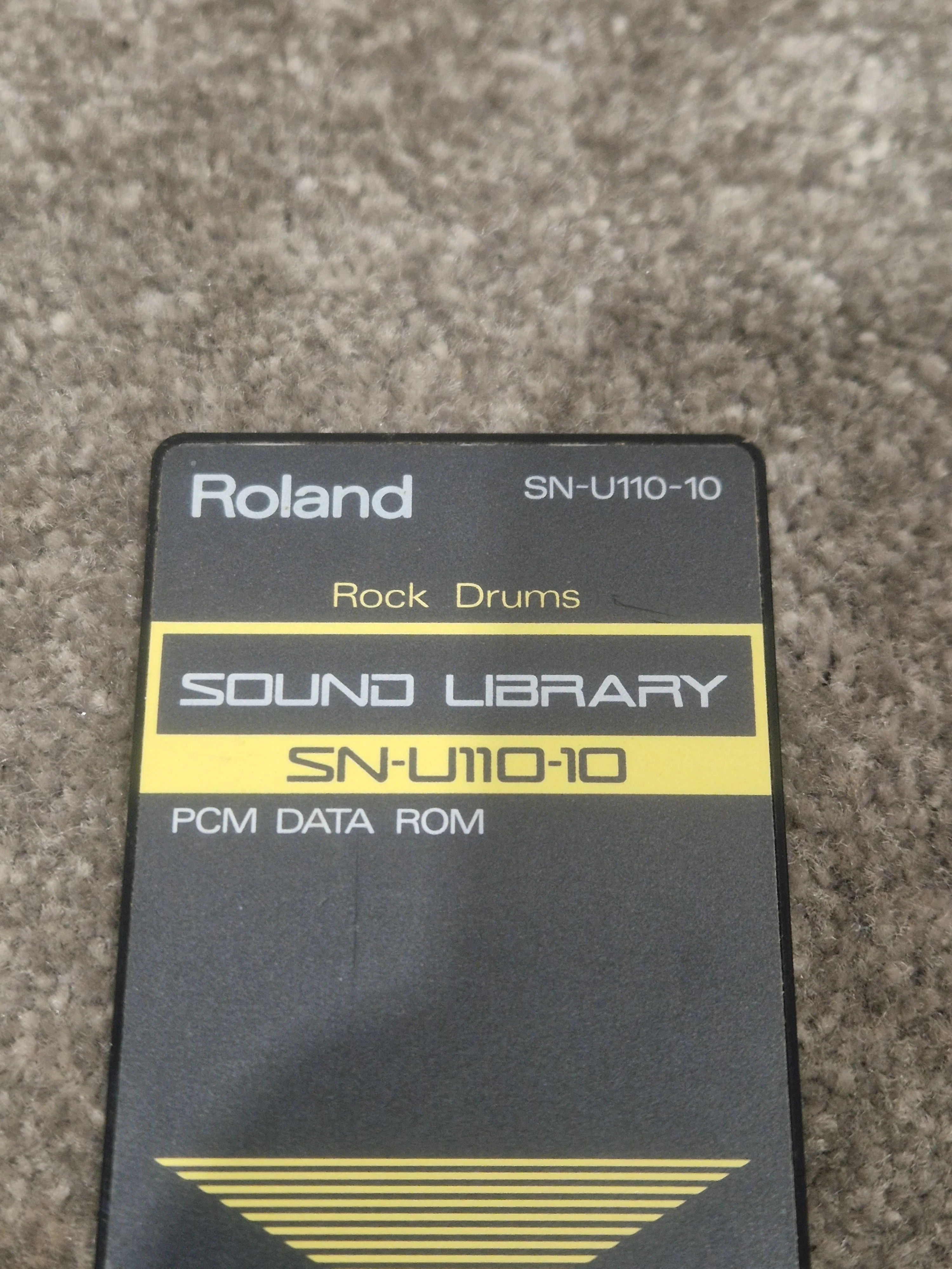 Roland SN-U110-10 Sound Library For Roland U-110 Expansion Card - Excellent - Image 2