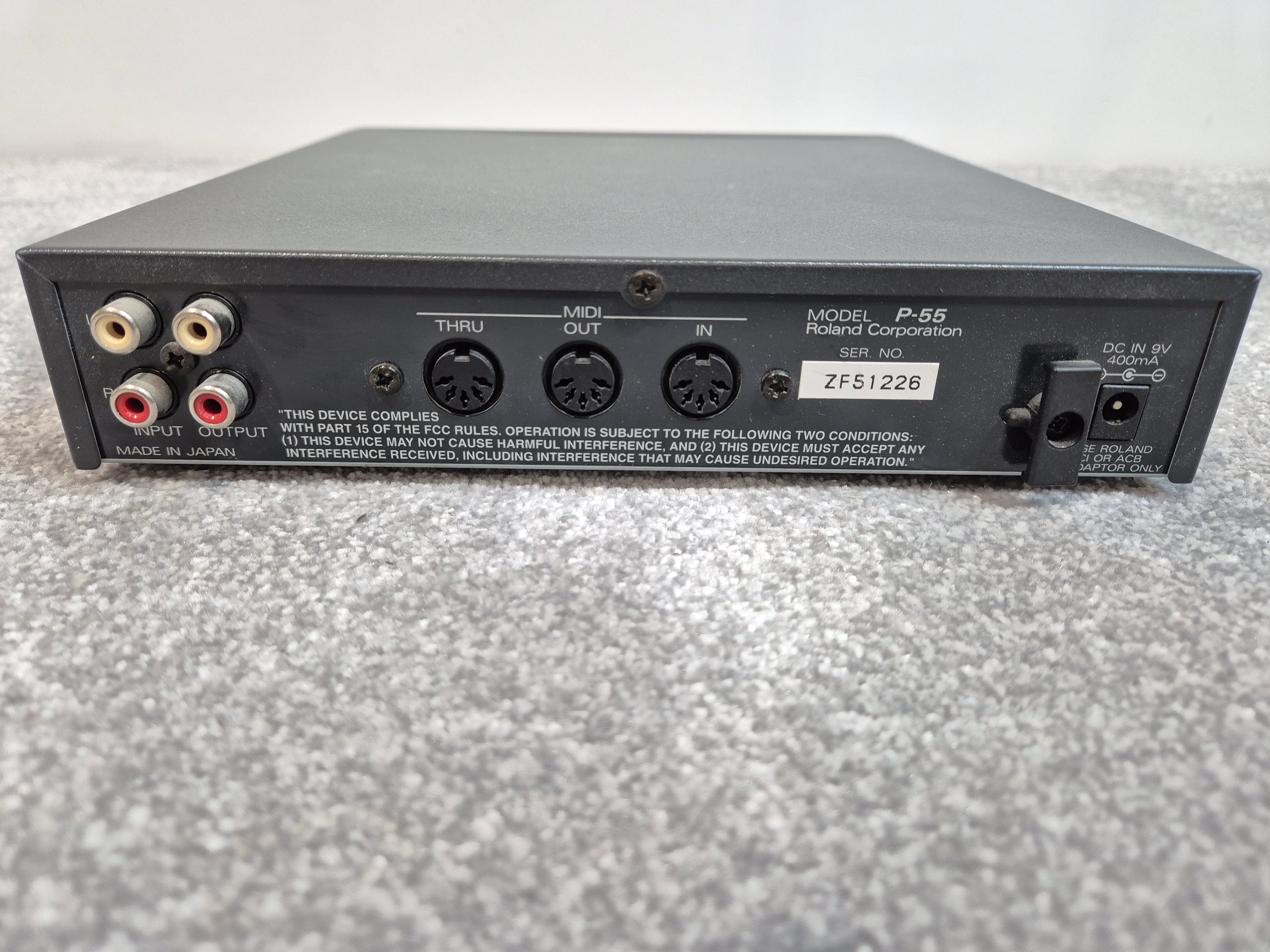 Roland Sound Canvas P-55 -  Piano Module Digital Synthesizer - Image 5