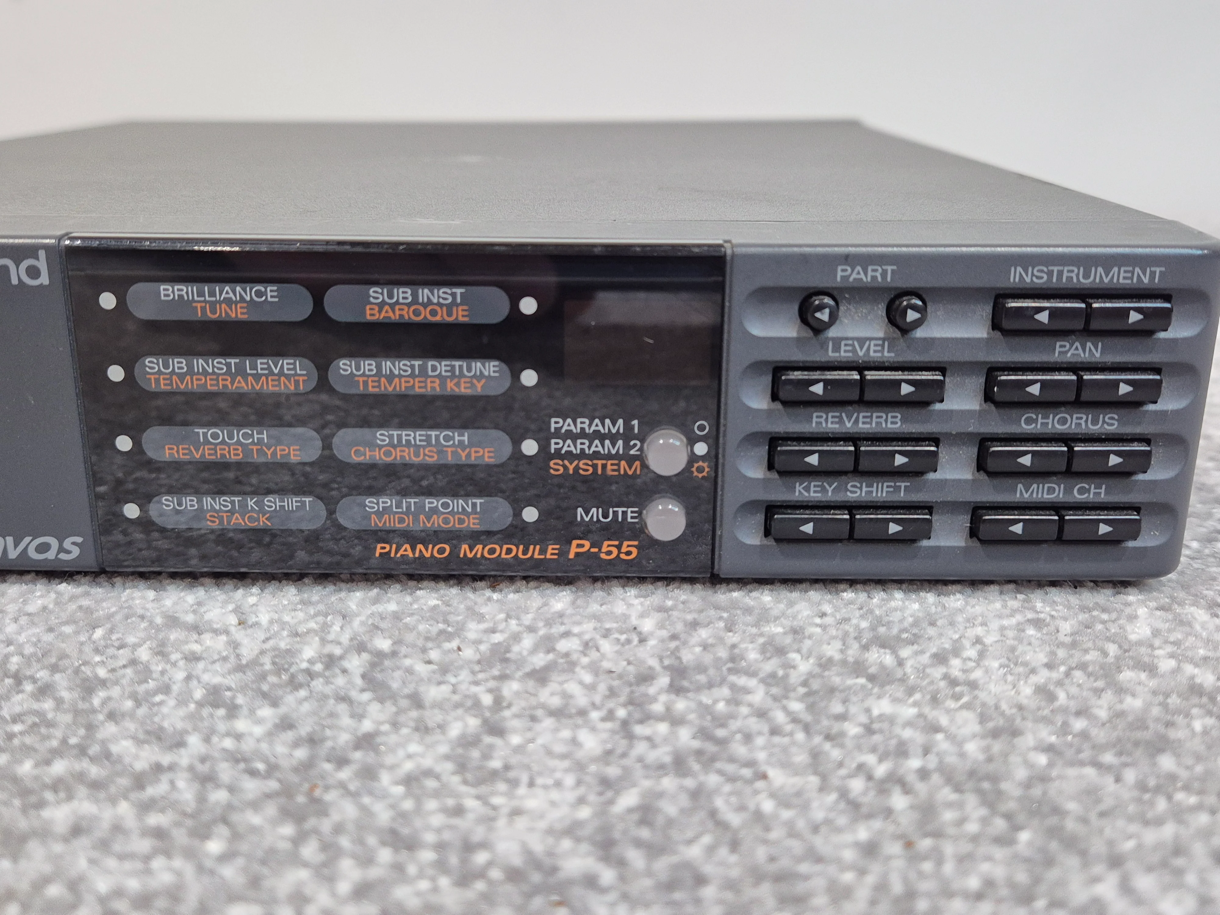 Roland Sound Canvas P-55 - Piano Module Digital Synthesizer ( Very Good Condition ) - Image 2