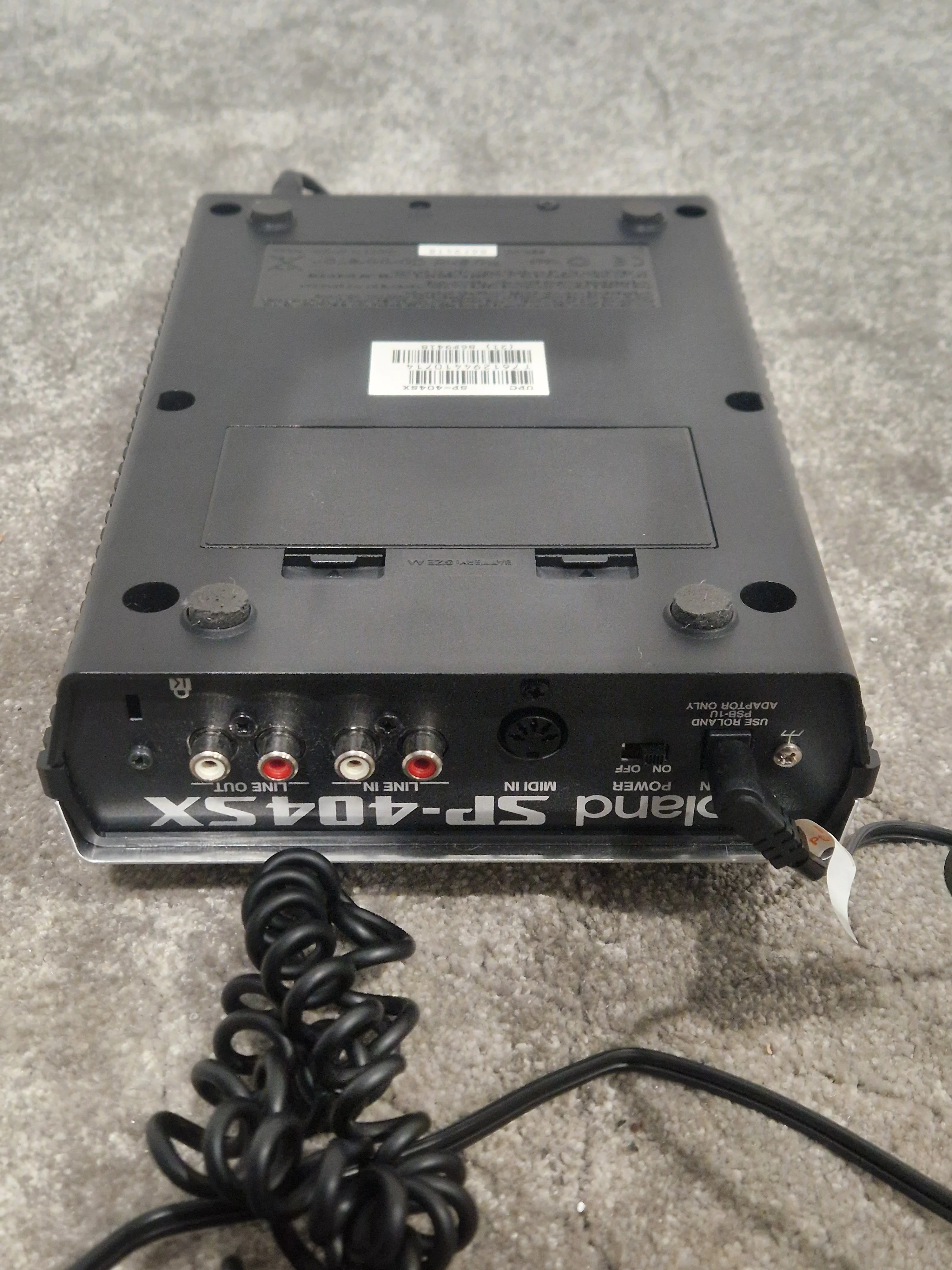 Roland SP-404SX - Linear Wave Sampler - Excellent w/ Power Supply & Manuals - Image 4