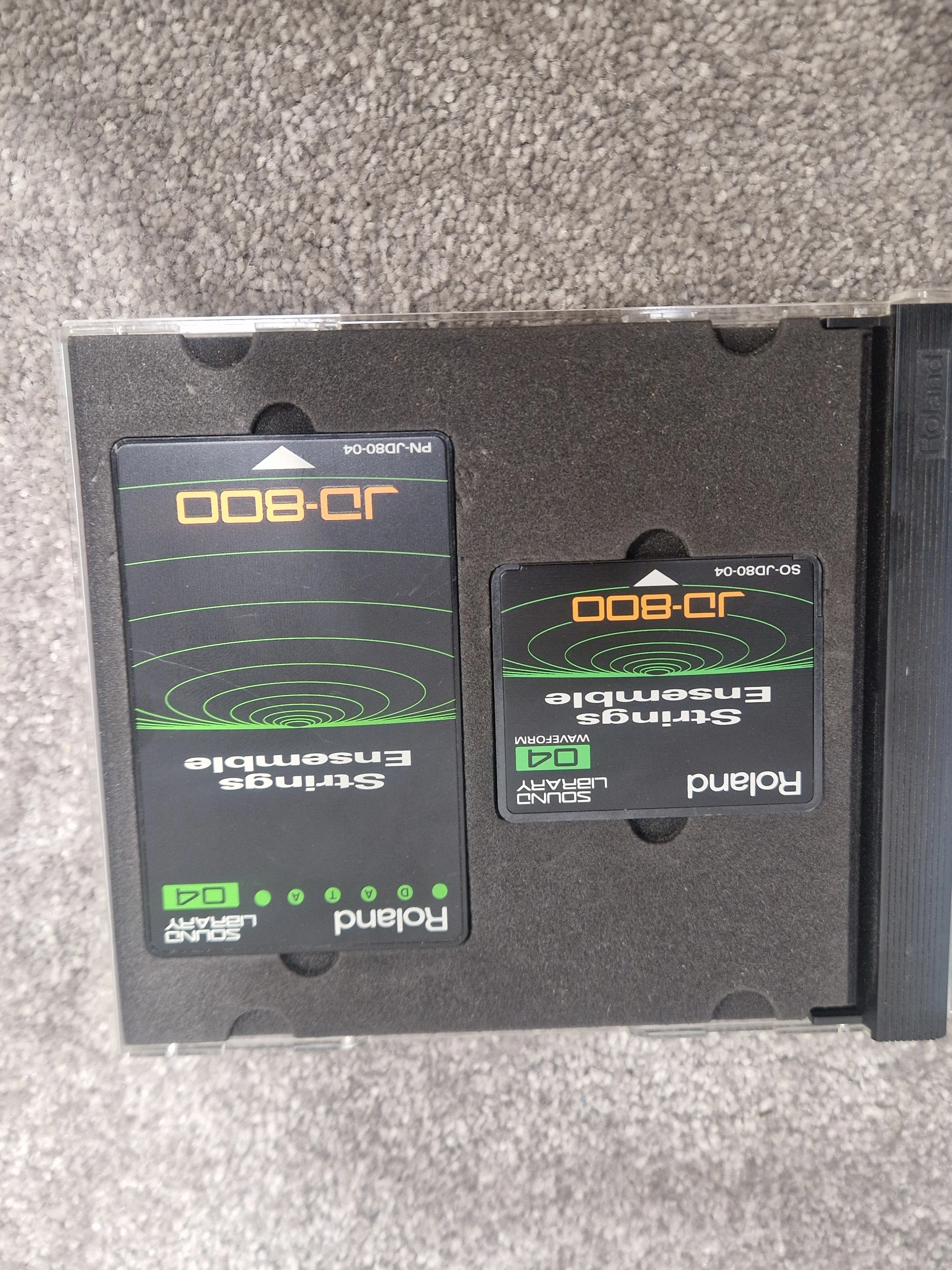 Roland String ensemble ROM card SL-JD80-04 - Expressive String Sounds, Easy Integration - Excellent w/ Original case - Image 11