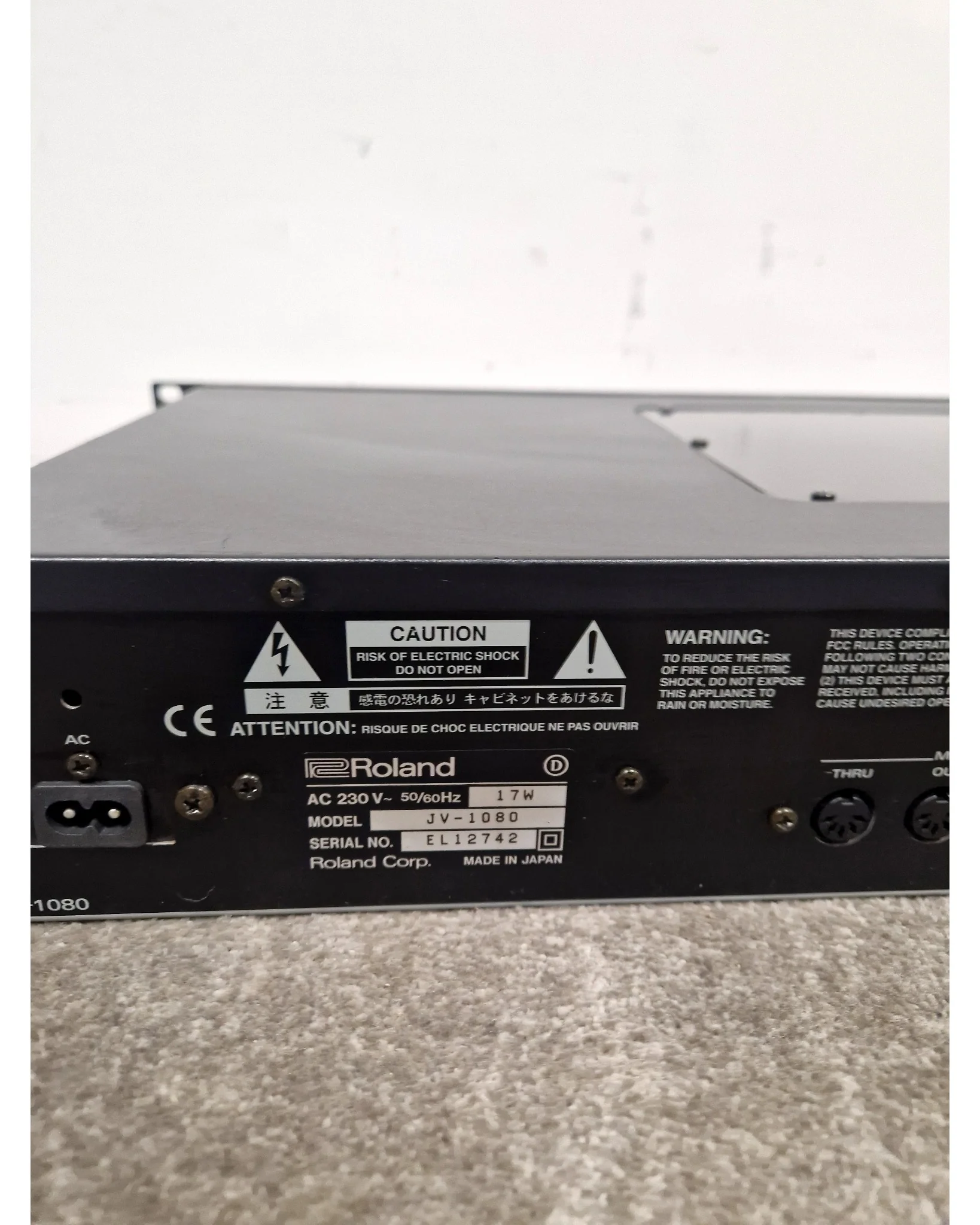 Roland Super JV 1080 - Synthesizer Module - Iconic Sound - Good - Image 4