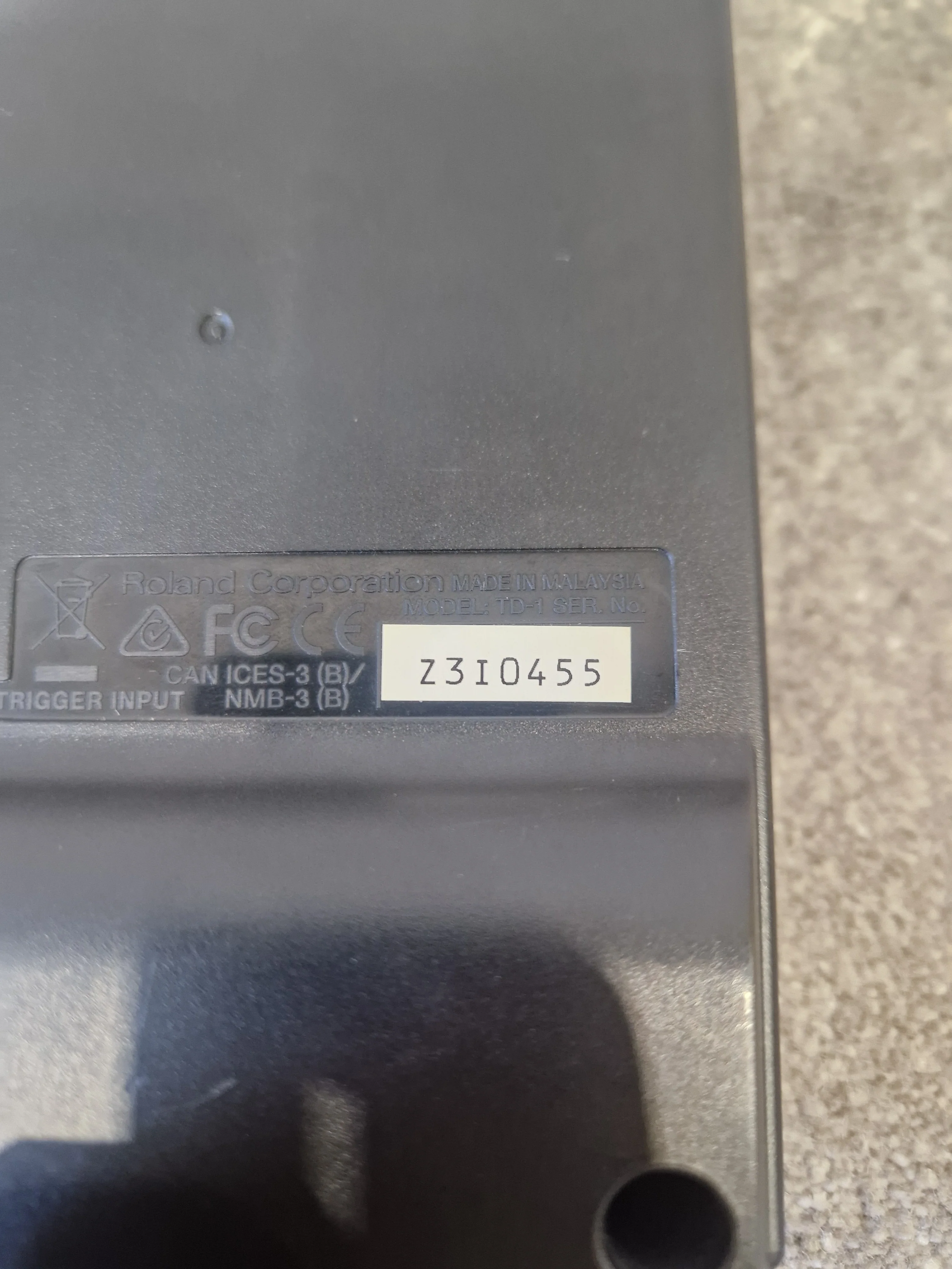 Roland TD-1 Drum Module – Very Good w/ Power Supply - Image 6