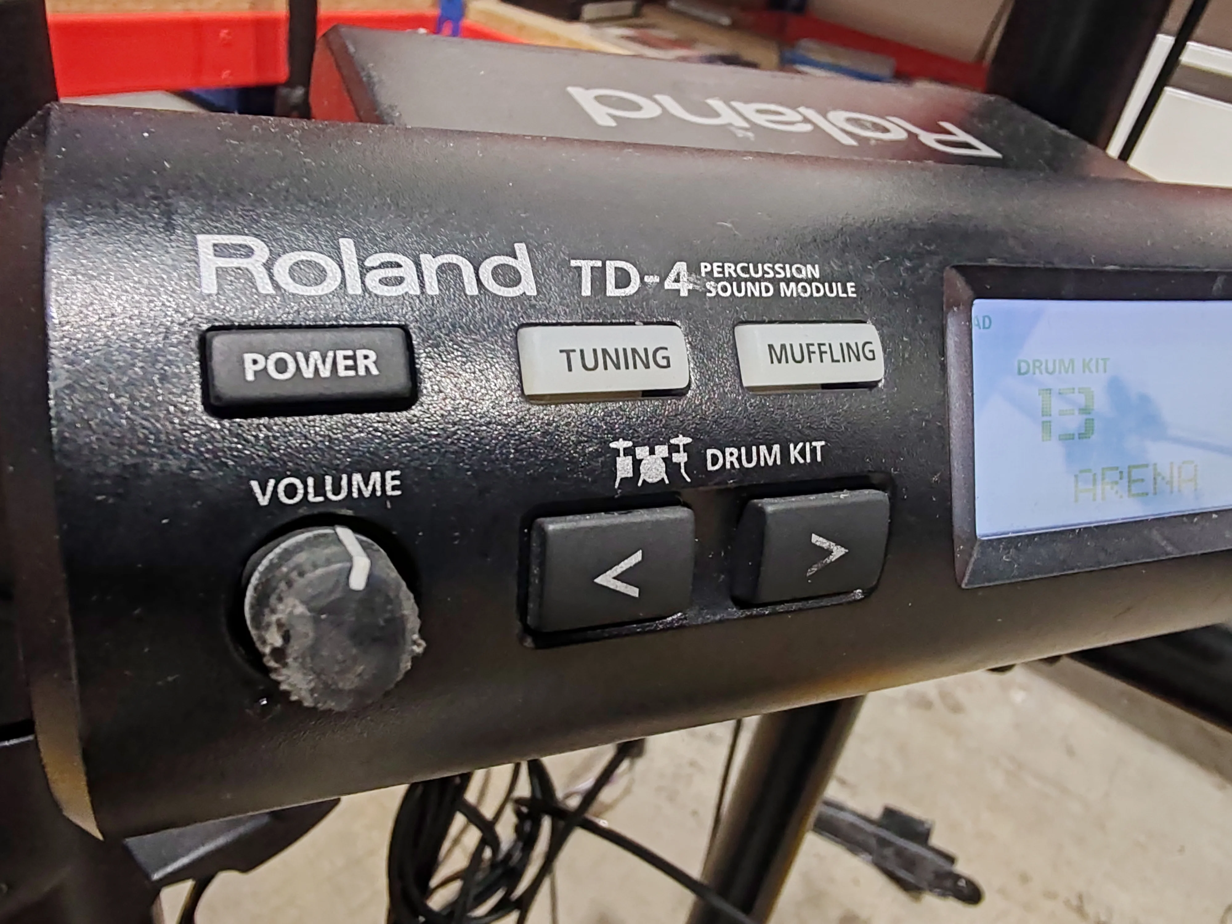 Roland TD-4 Electronic 5 Piece Drumkit - Dynamic Sound Module - Very Good w/ Power Supply - Image 12