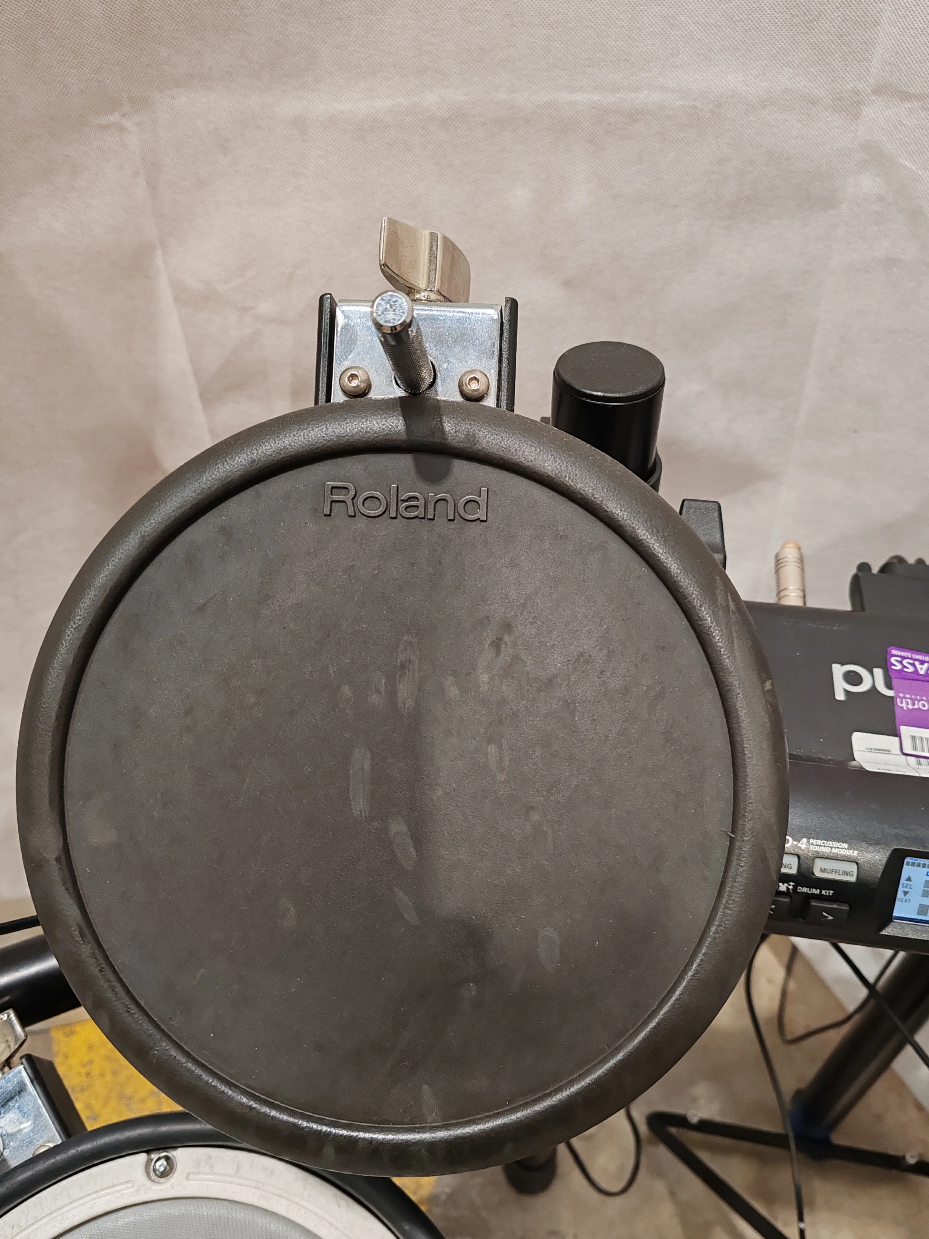 Roland TD-4 Electronic 5 Piece Drumkit - Dynamic Sound Module - Very Good w/ Power Supply - Image 7