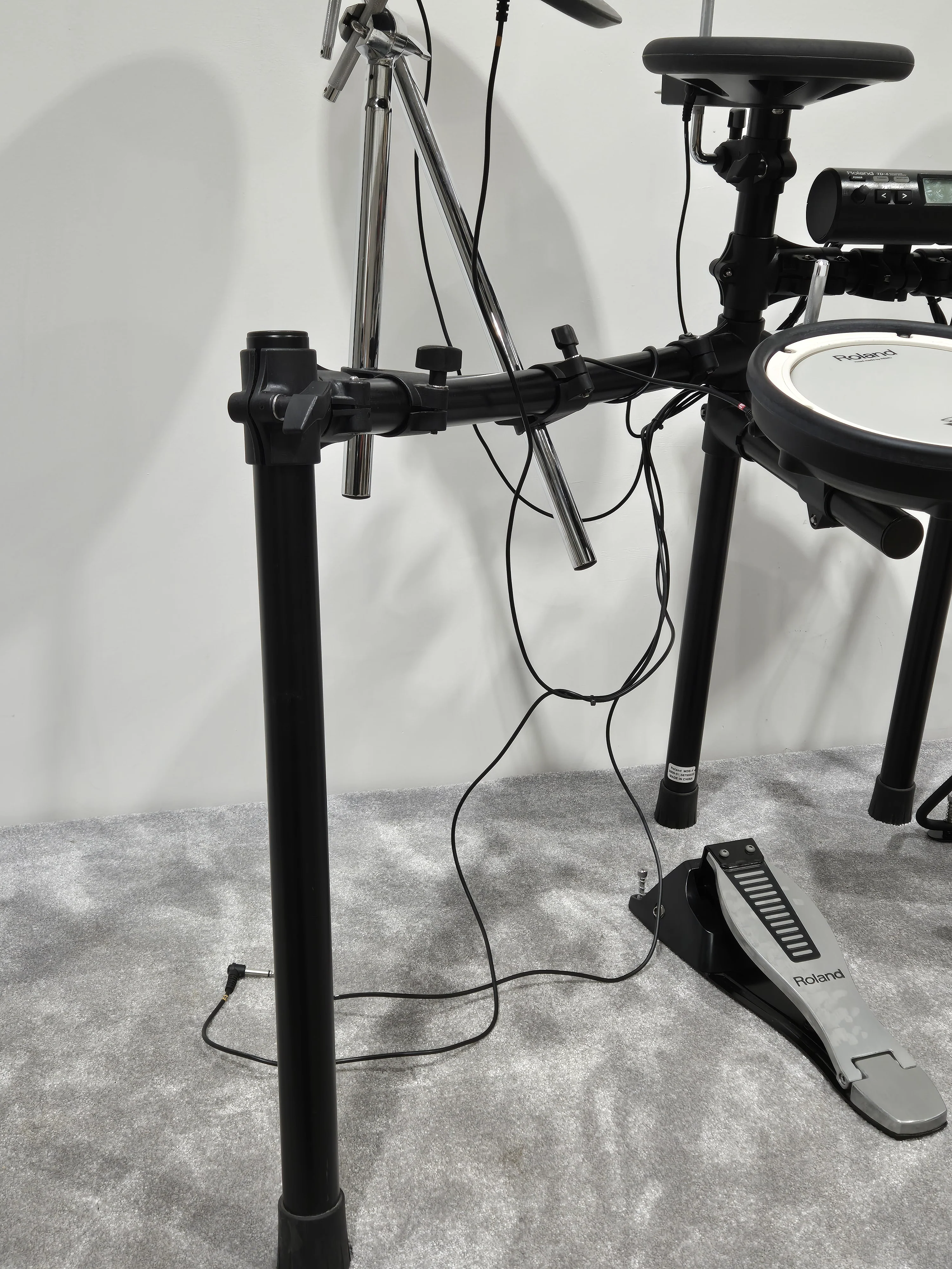 Roland Electric Drum Kit - TD-4 Sound Module/PDX-8 Mesh Head, PD8 Pads x3, CY5 Cymbal Pad, CY8 Cymbals x2,FD8 Foot Controller, KD8 Trigger Pad, MDS-4 Drum Stand - Image 10