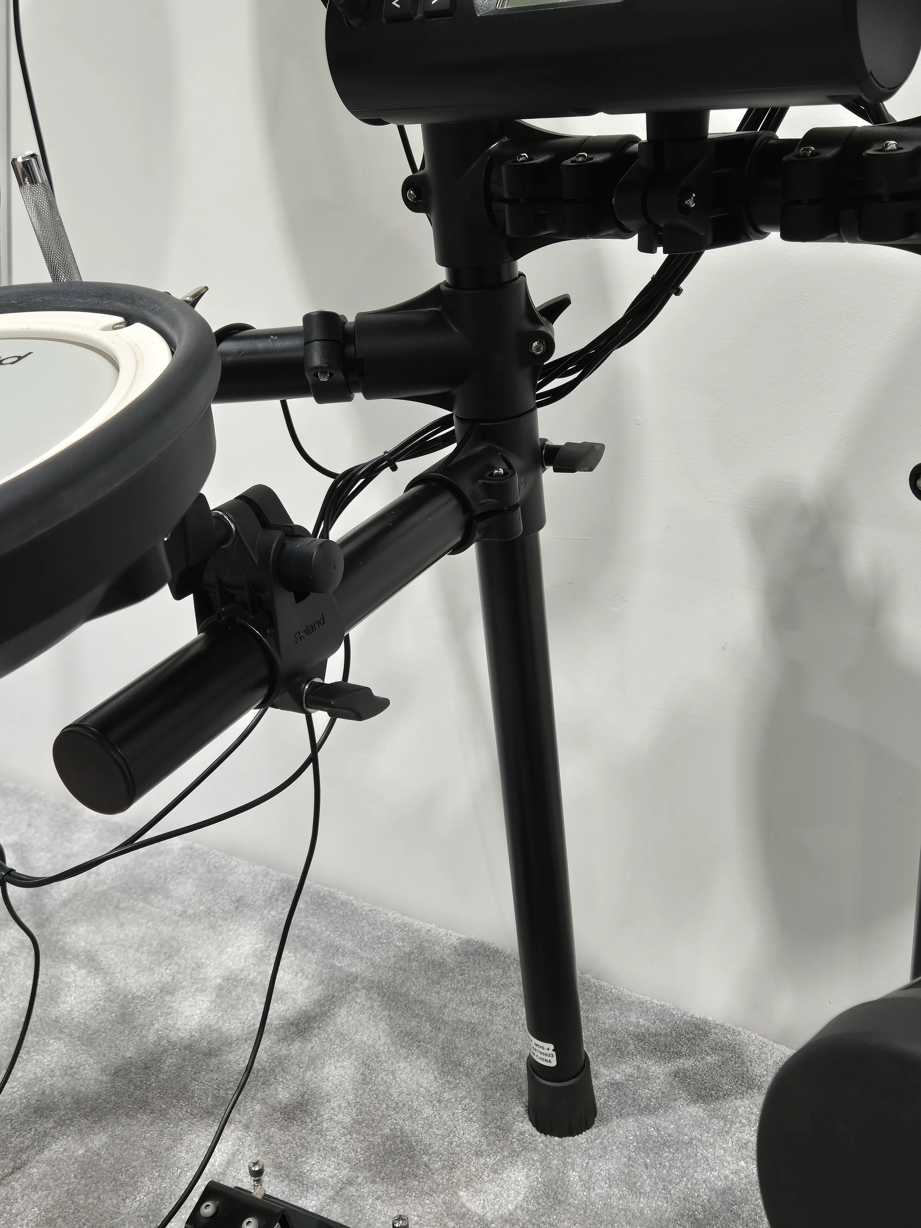 Roland Electric Drum Kit - TD-4 Sound Module/PDX-8 Mesh Head, PD8 Pads x3, CY5 Cymbal Pad, CY8 Cymbals x2,FD8 Foot Controller, KD8 Trigger Pad, MDS-4 Drum Stand - Image 12