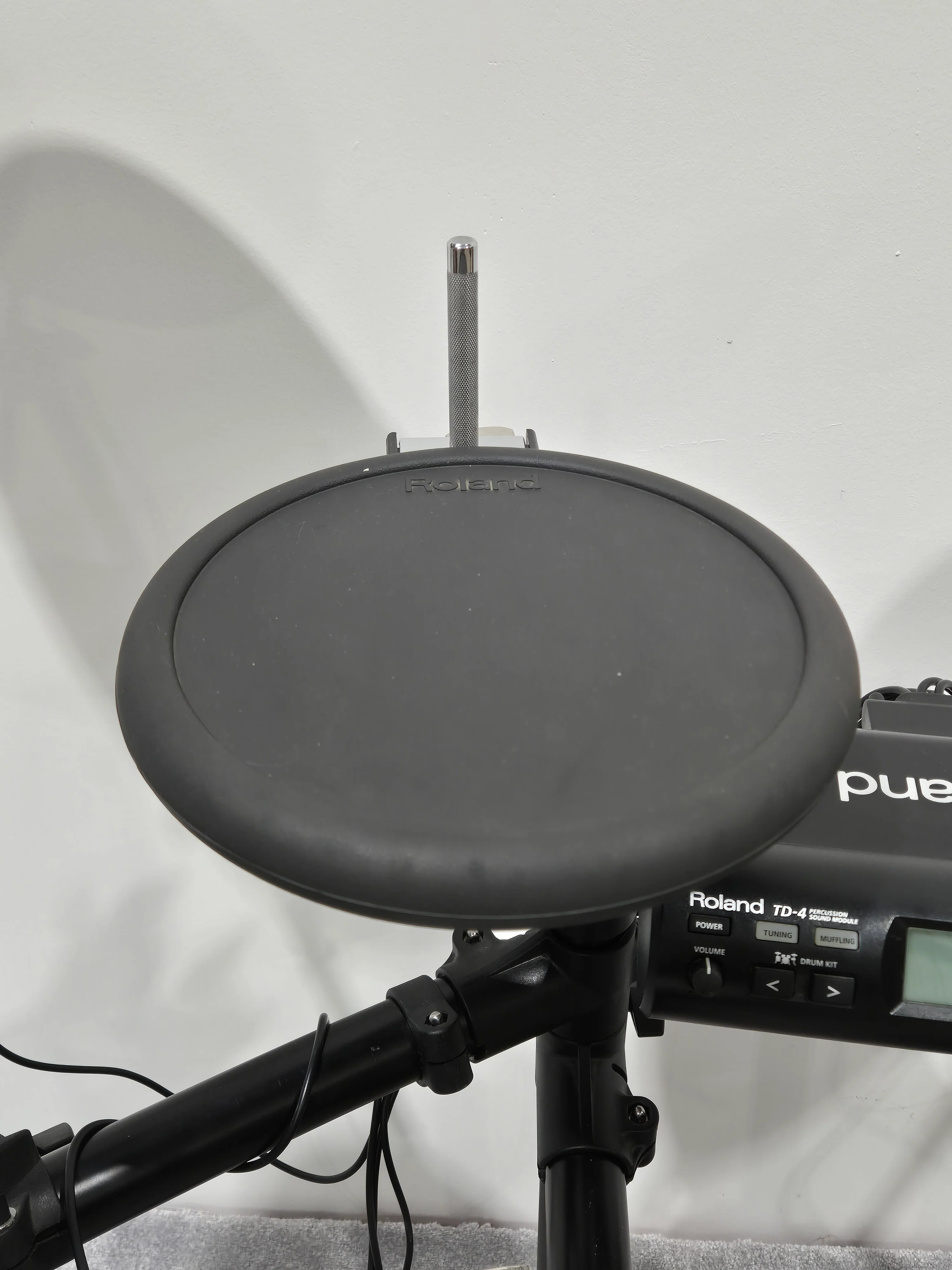 Roland Electric Drum Kit - TD-4 Sound Module/PDX-8 Mesh Head, PD8 Pads x3, CY5 Cymbal Pad, CY8 Cymbals x2,FD8 Foot Controller, KD8 Trigger Pad, MDS-4 Drum Stand - Image 6