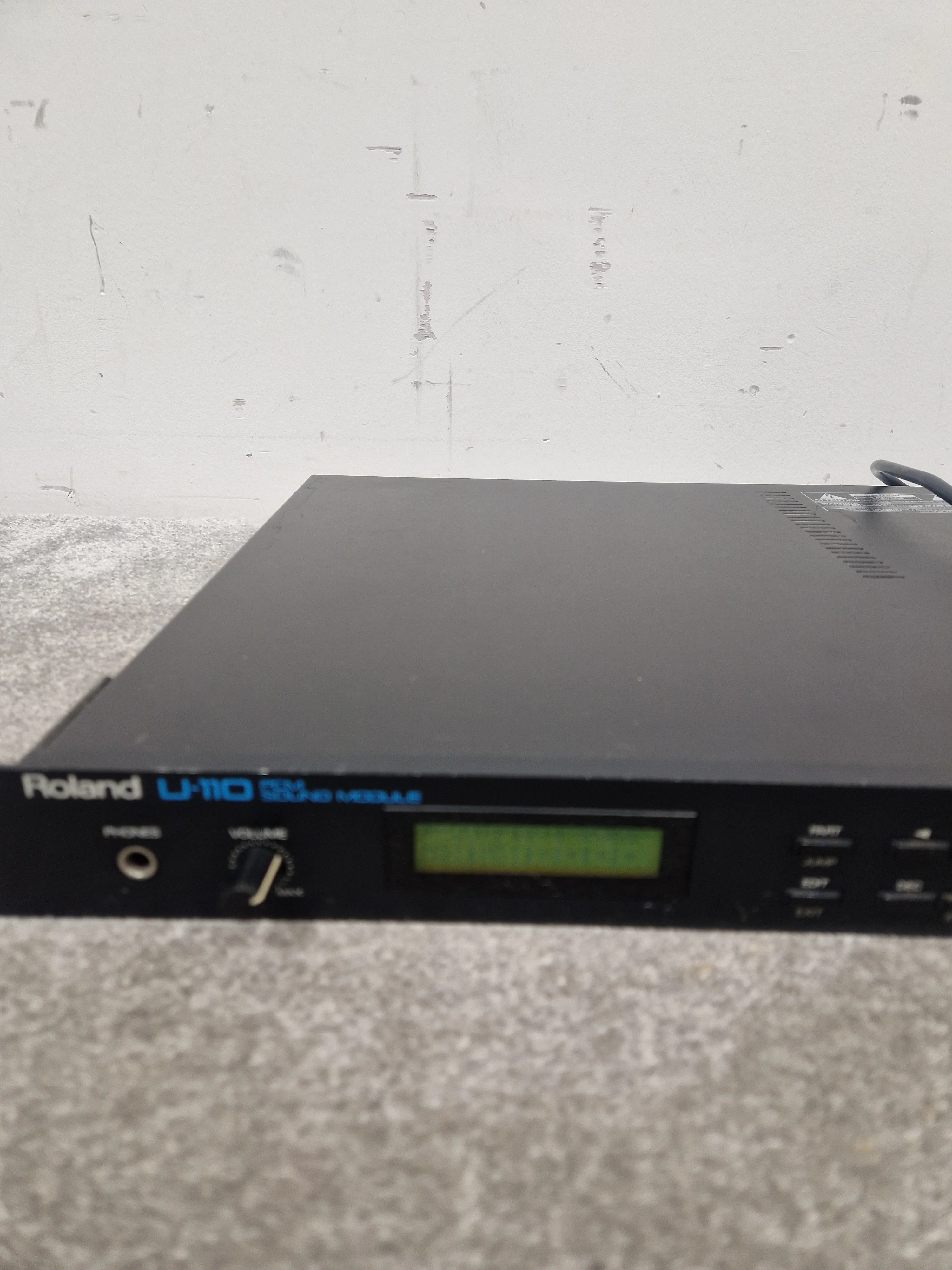 Roland U-110 MIDI PCM Sound Module - Rackmount Module - Very Good w/ Power Supply - Image 4