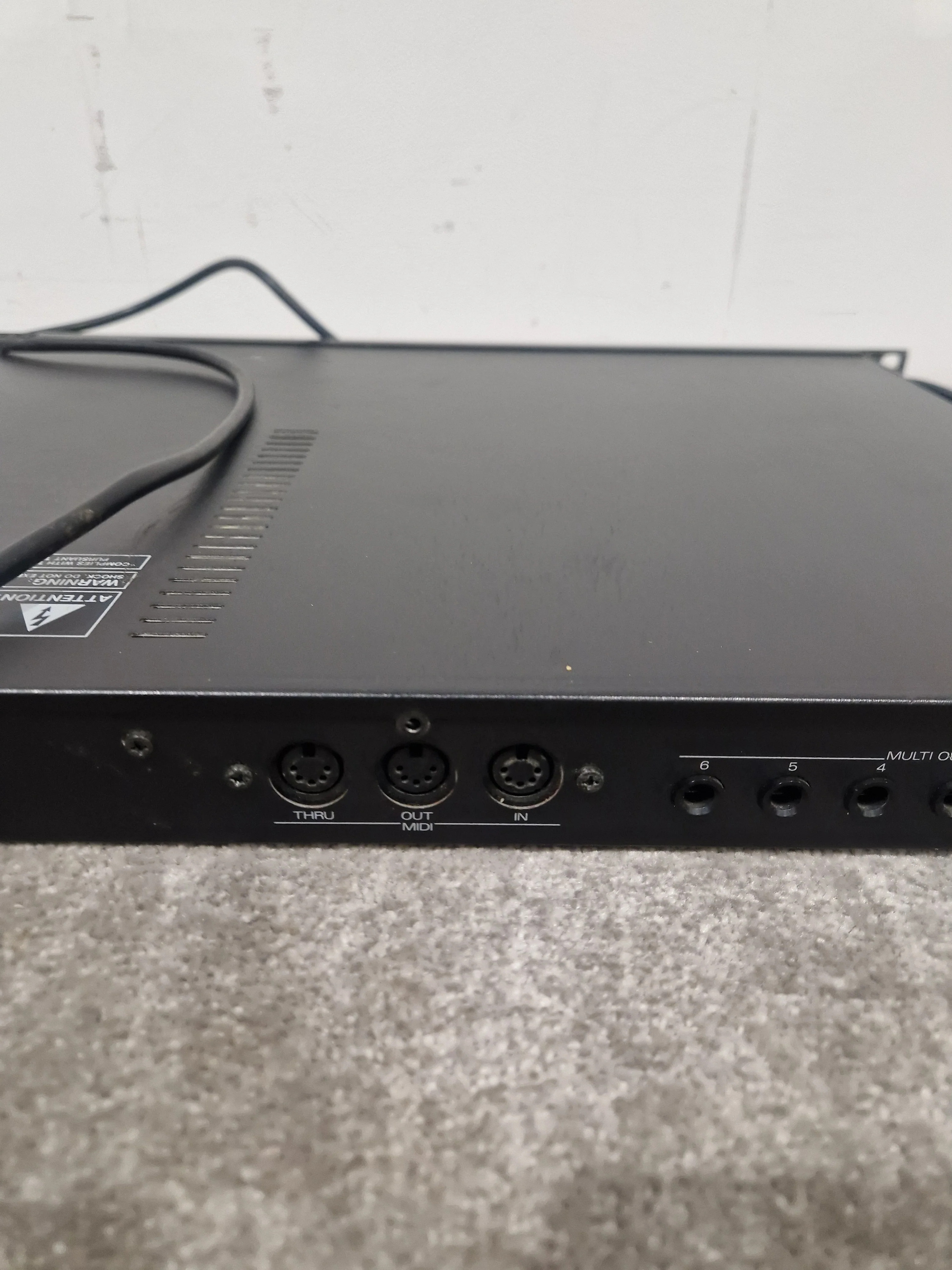 Roland U-110 MIDI PCM Sound Module - Rackmount Module - Very Good w/ Power Supply - Image 6