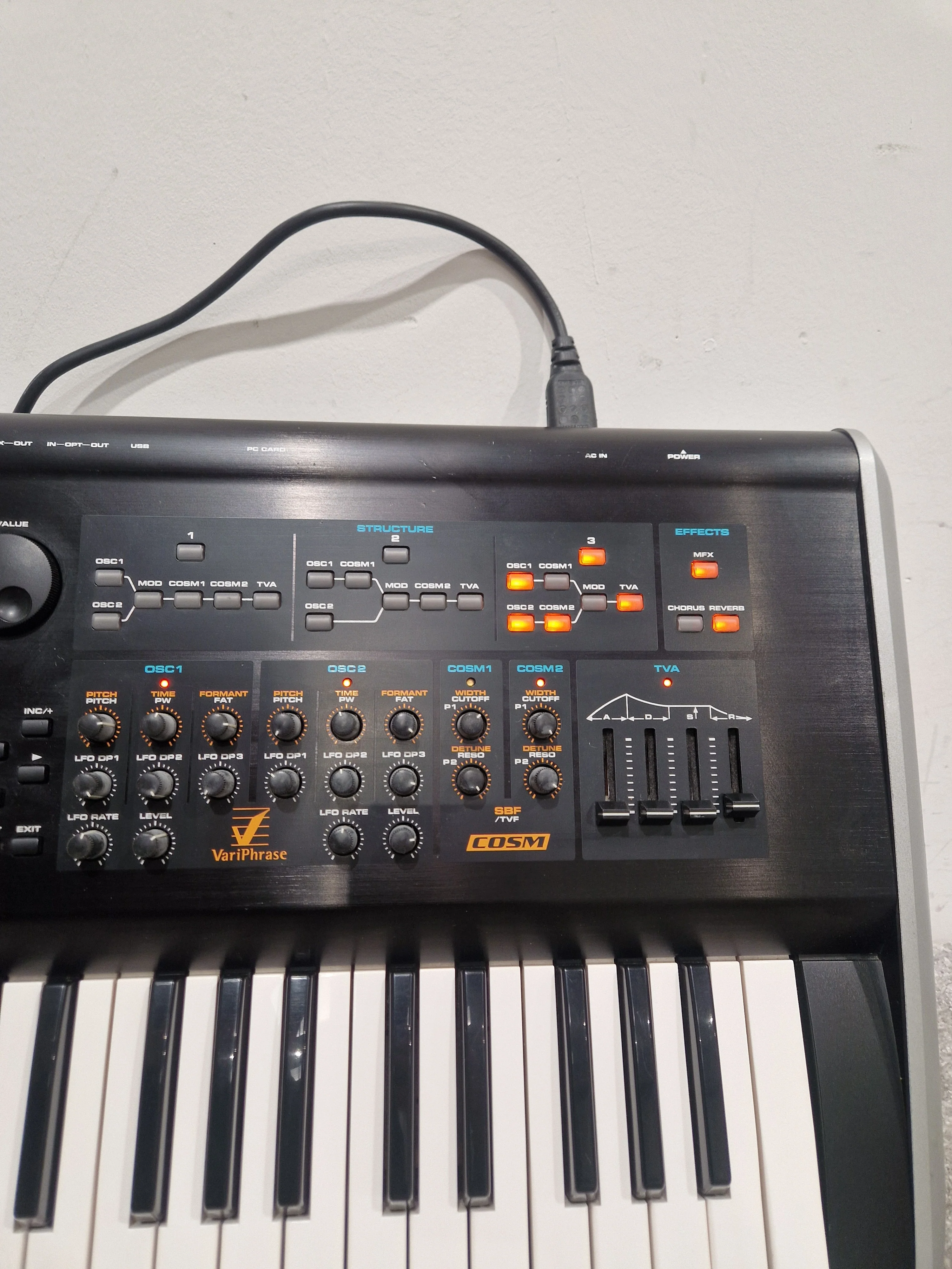 Roland V-Synth - Synthesizer - Black - Good w/ Power Cable - Image 13
