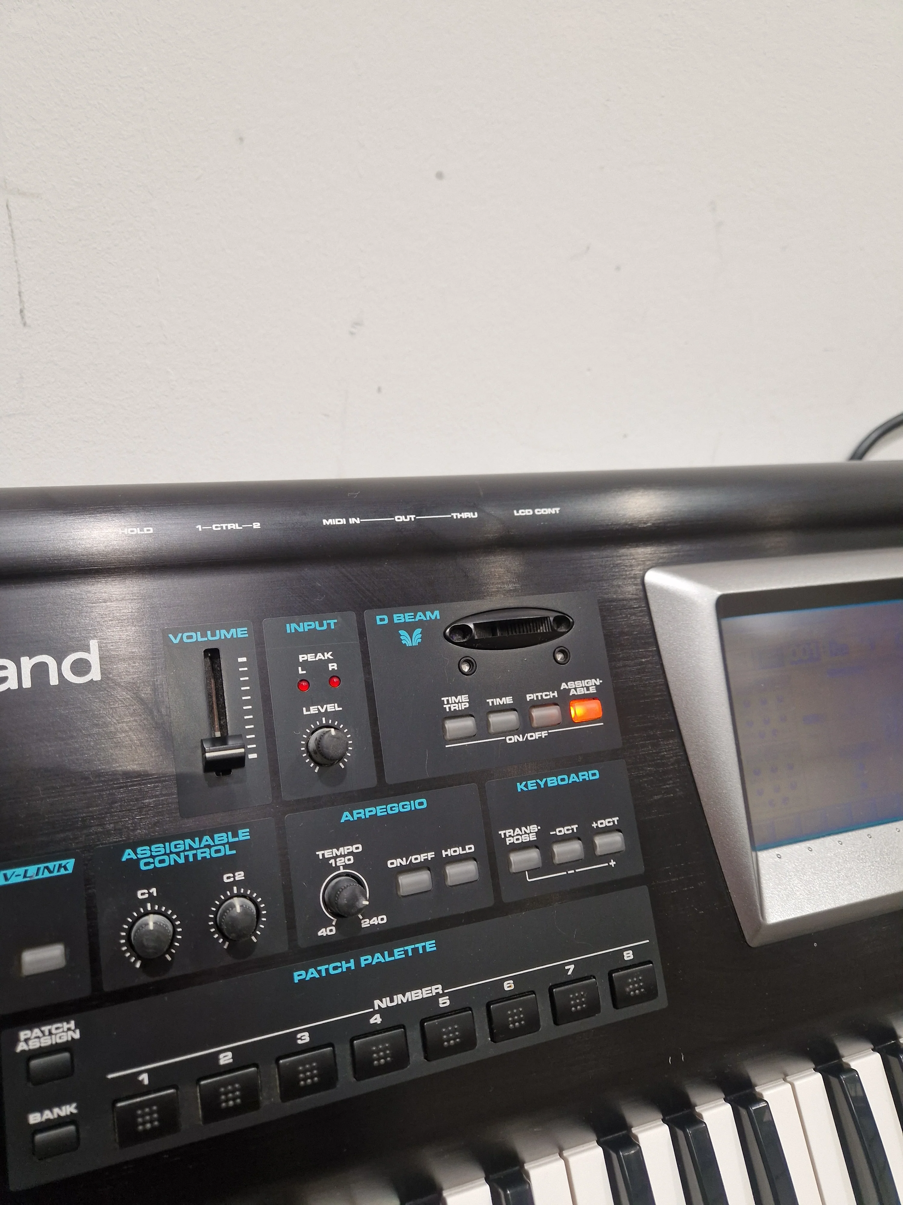 Roland V-Synth - Synthesizer - Black - Good w/ Power Cable - Image 9
