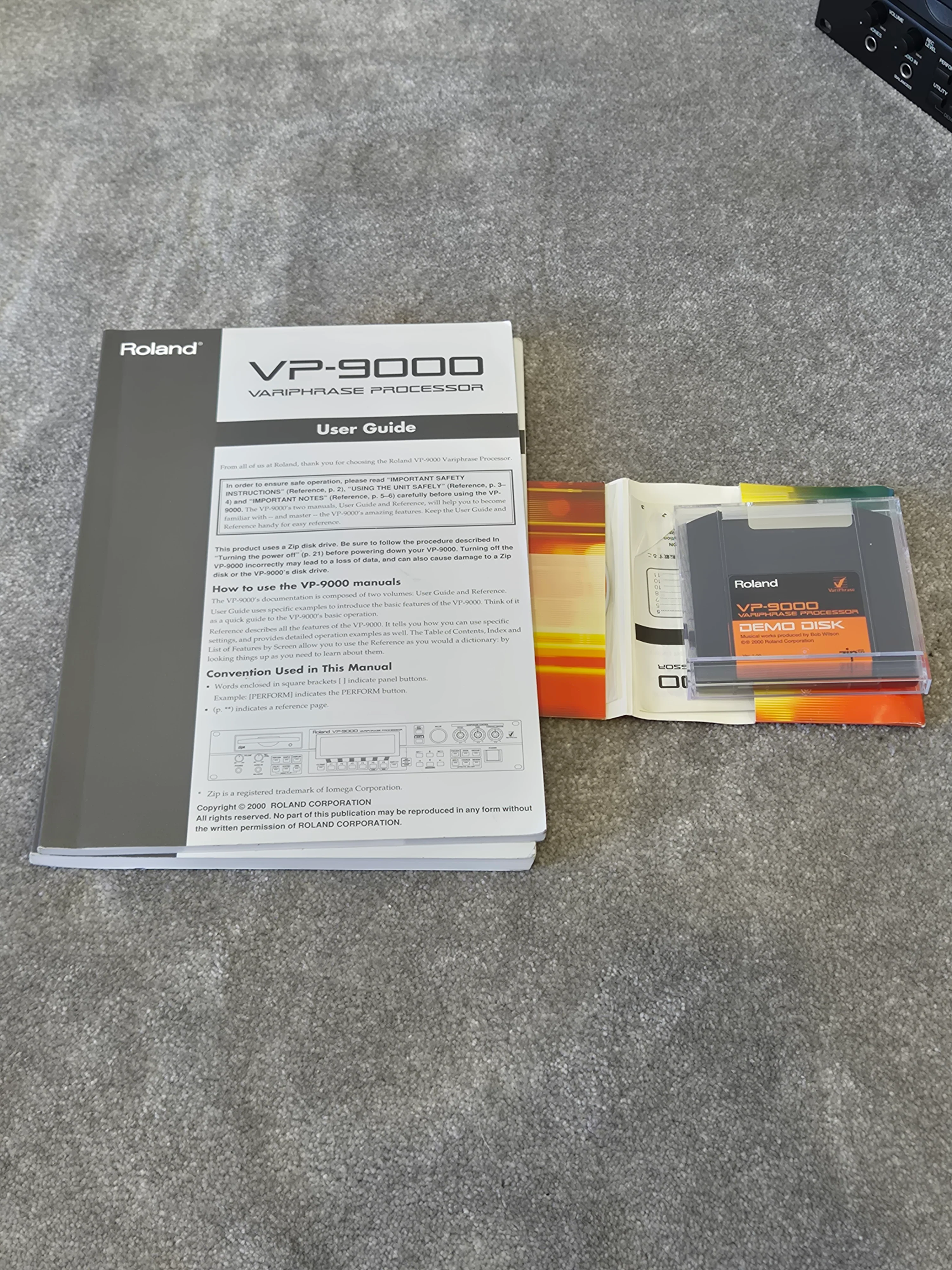 Roland VP-9000 - Variphrase Processor w/ Original Box - Image 13