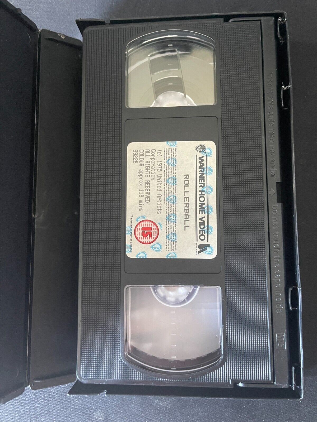 Rollerball - VHS Video Tape (PAL) - Classic Sci-Fi Film - Very Good - Image 3
