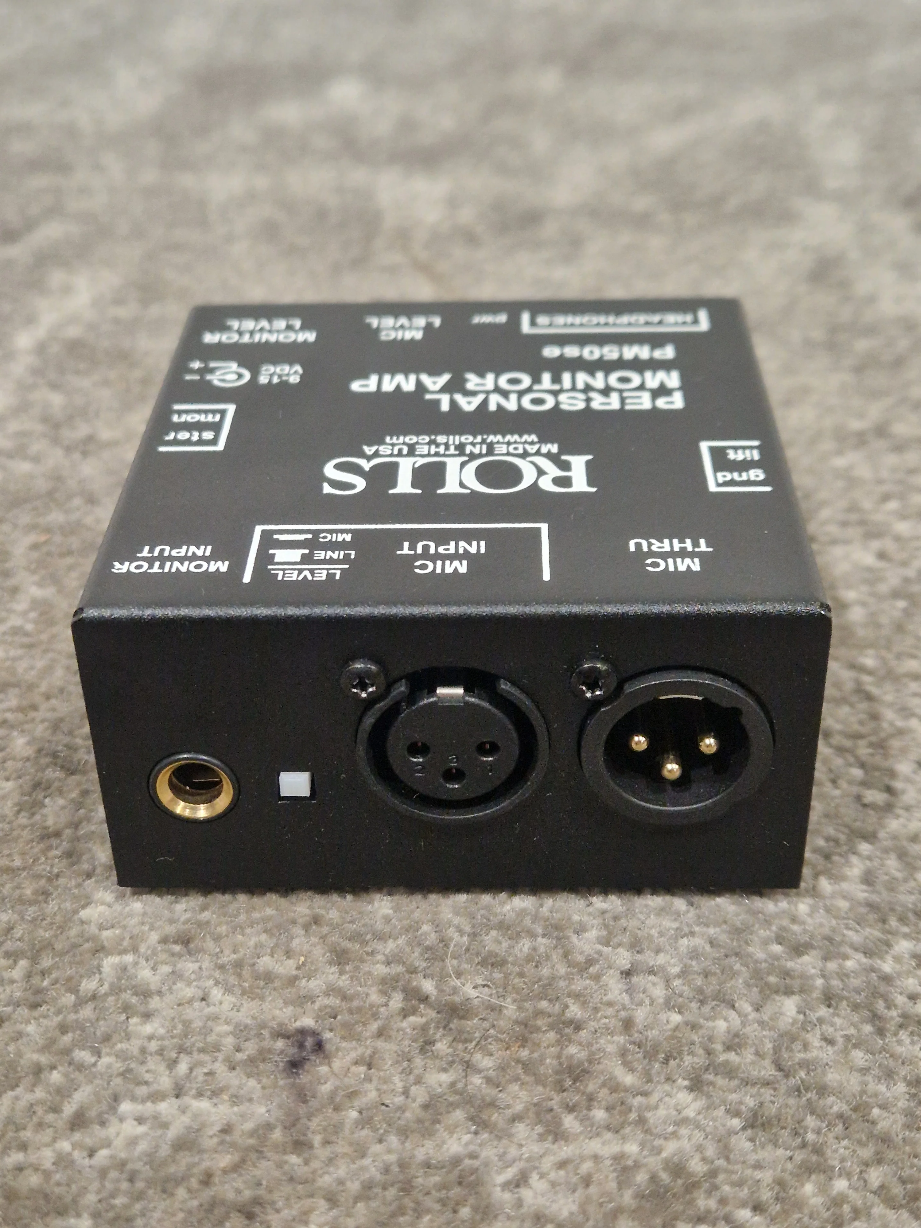 Rolls PM50se - Personal Monitor Amp - Black - Excellent - Image 2