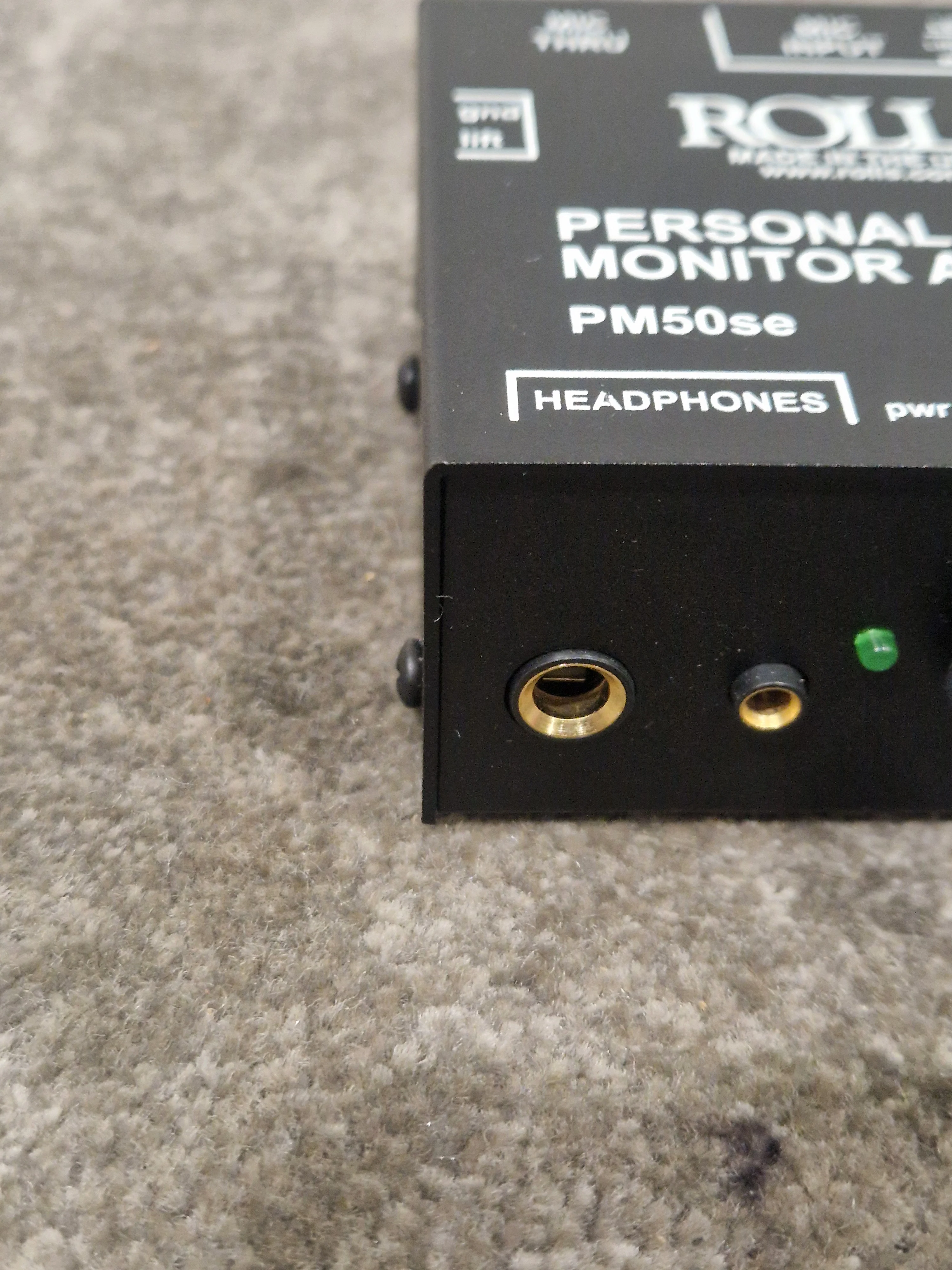 Rolls PM50se - Personal Monitor Amp - Black - Excellent - Image 6