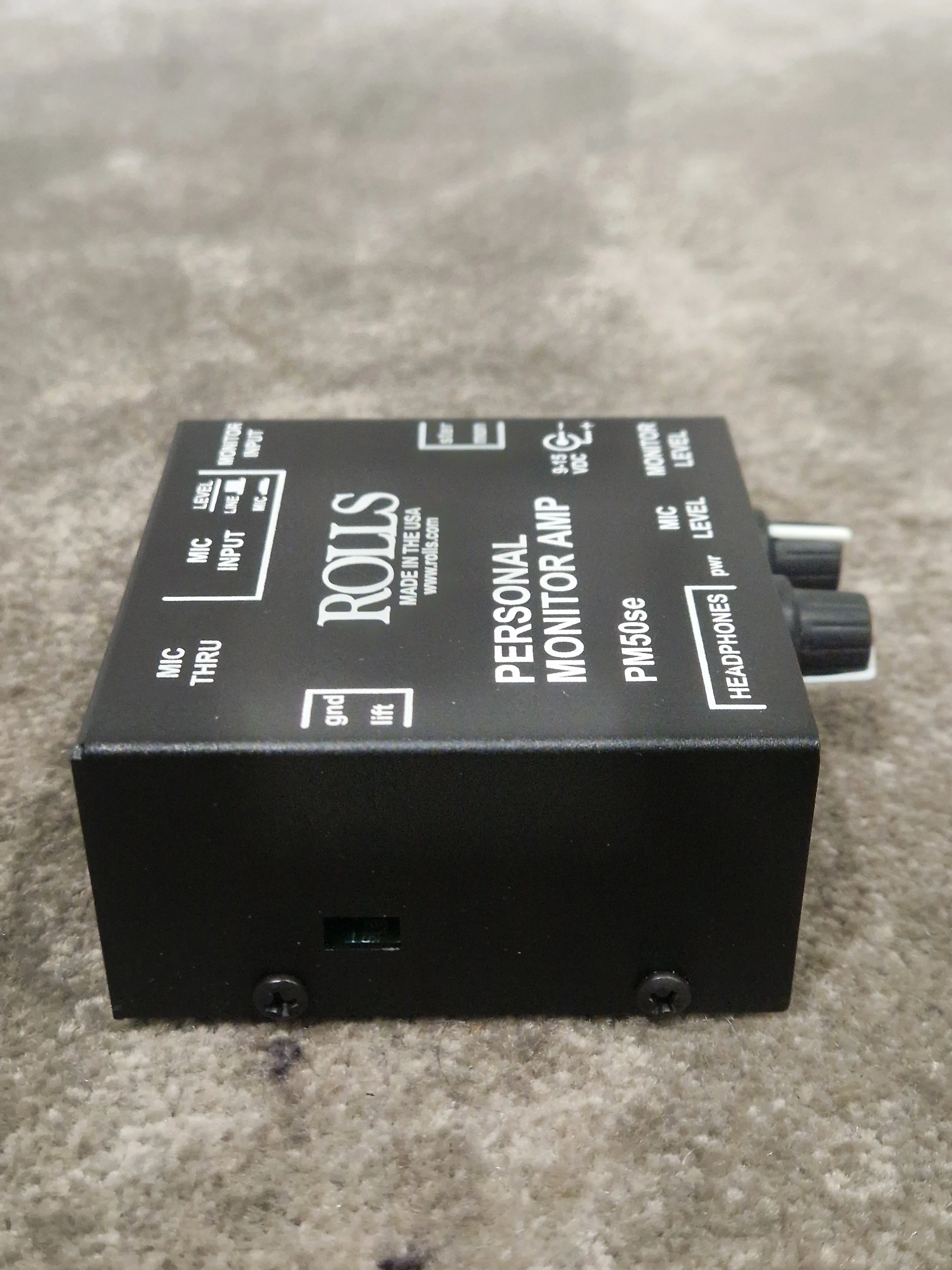 Rolls PM50se - Personal Monitor Amp - Black - Excellent - Image 7