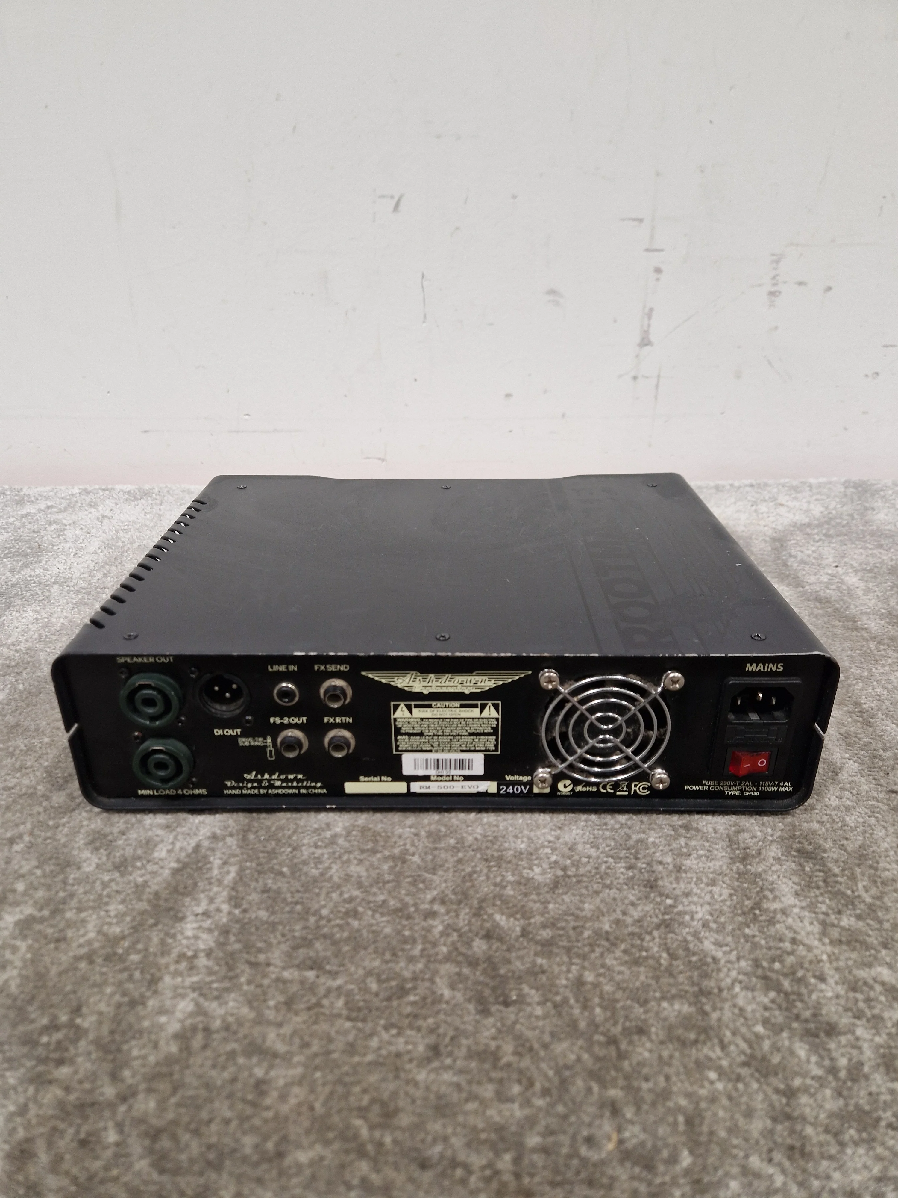 ashdown Rootmaster RM500 Bass Head - Good - Image 11