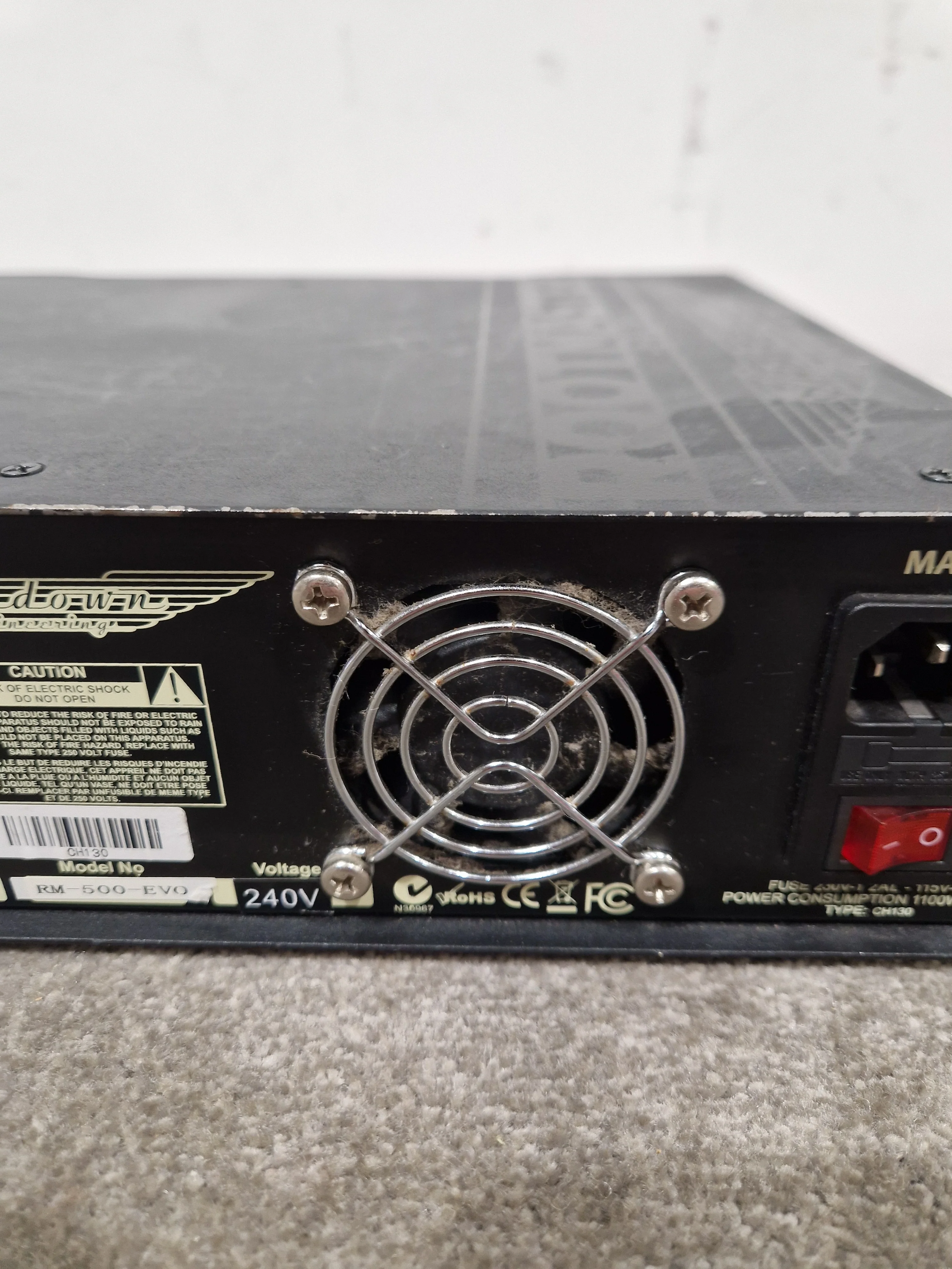 ashdown Rootmaster RM500 Bass Head - Good - Image 12