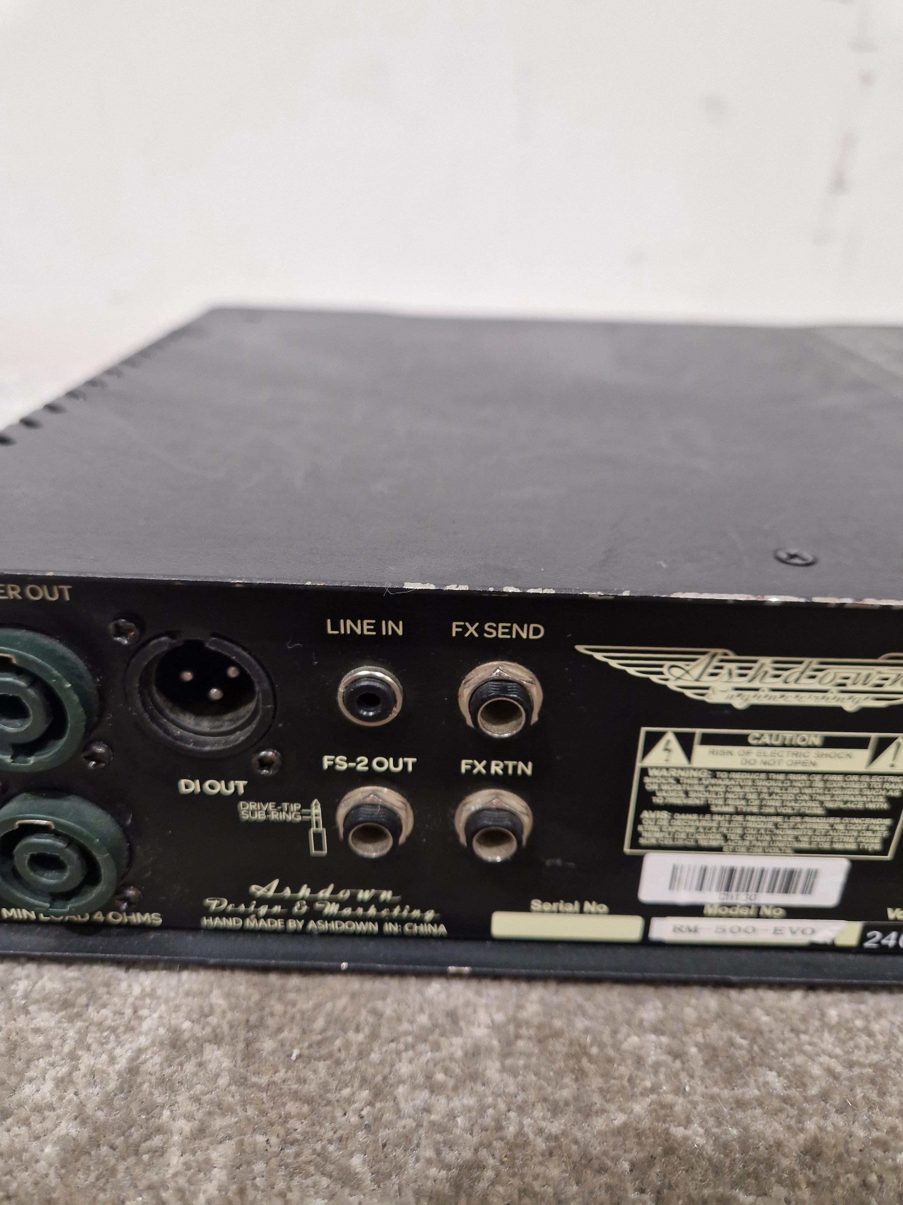 ashdown Rootmaster RM500 Bass Head - Good - Image 14