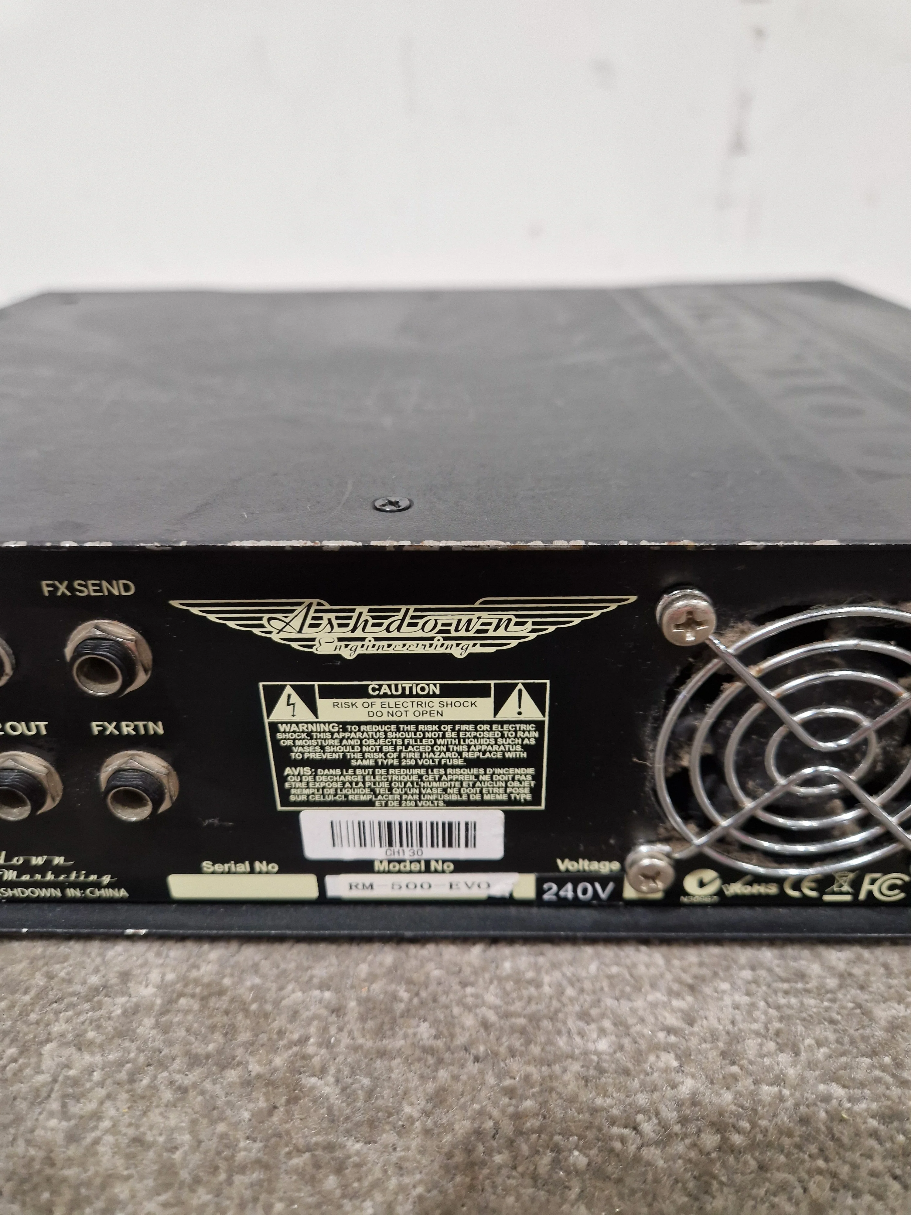ashdown Rootmaster RM500 Bass Head - Good - Image 15