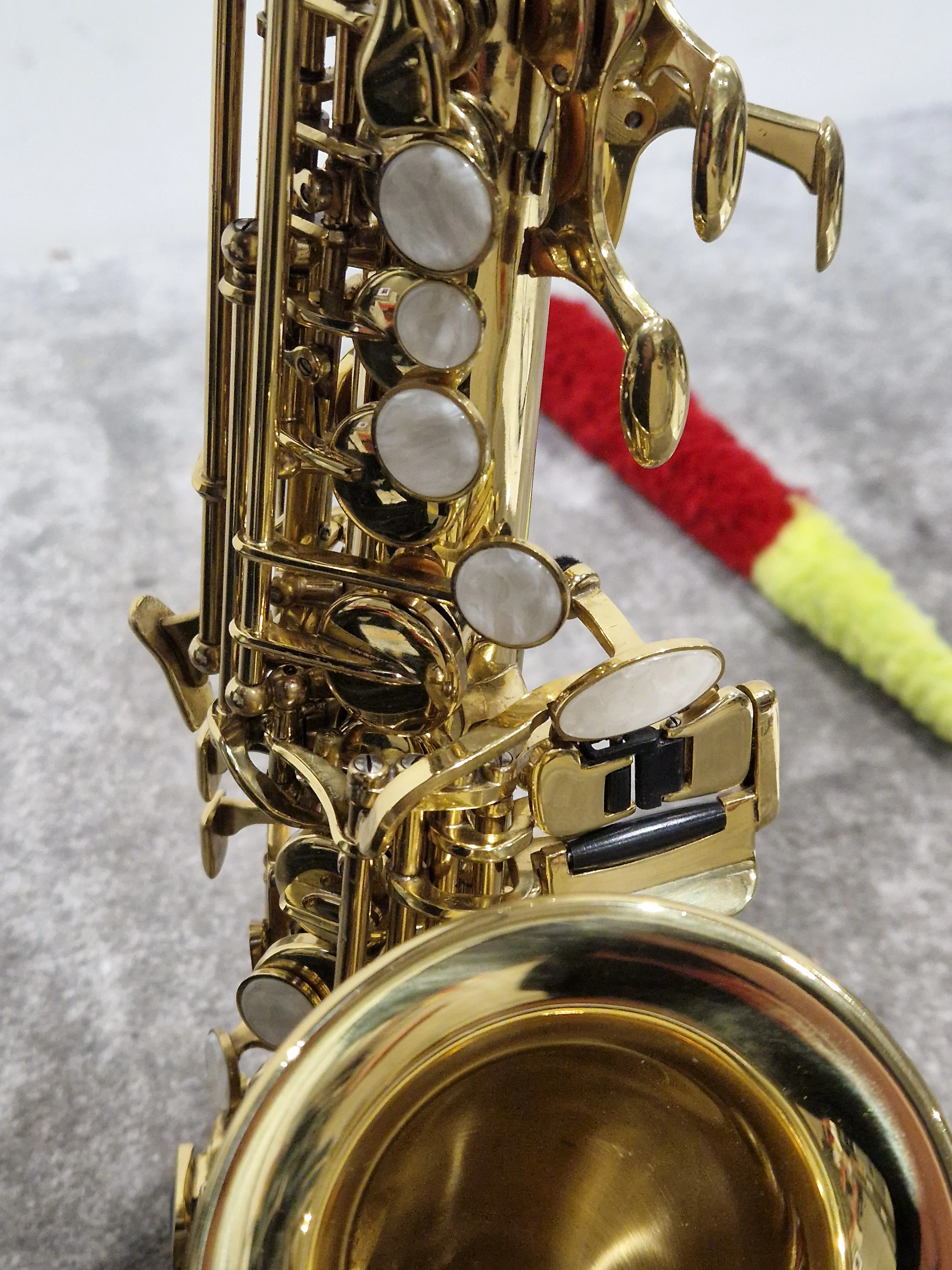 Rosetti Series 7 Curved Soprano Saxophone 89CSP7L - Smooth Tone Performance - Excellent w/ Hard Case & Accessories For saxophone - Image 10