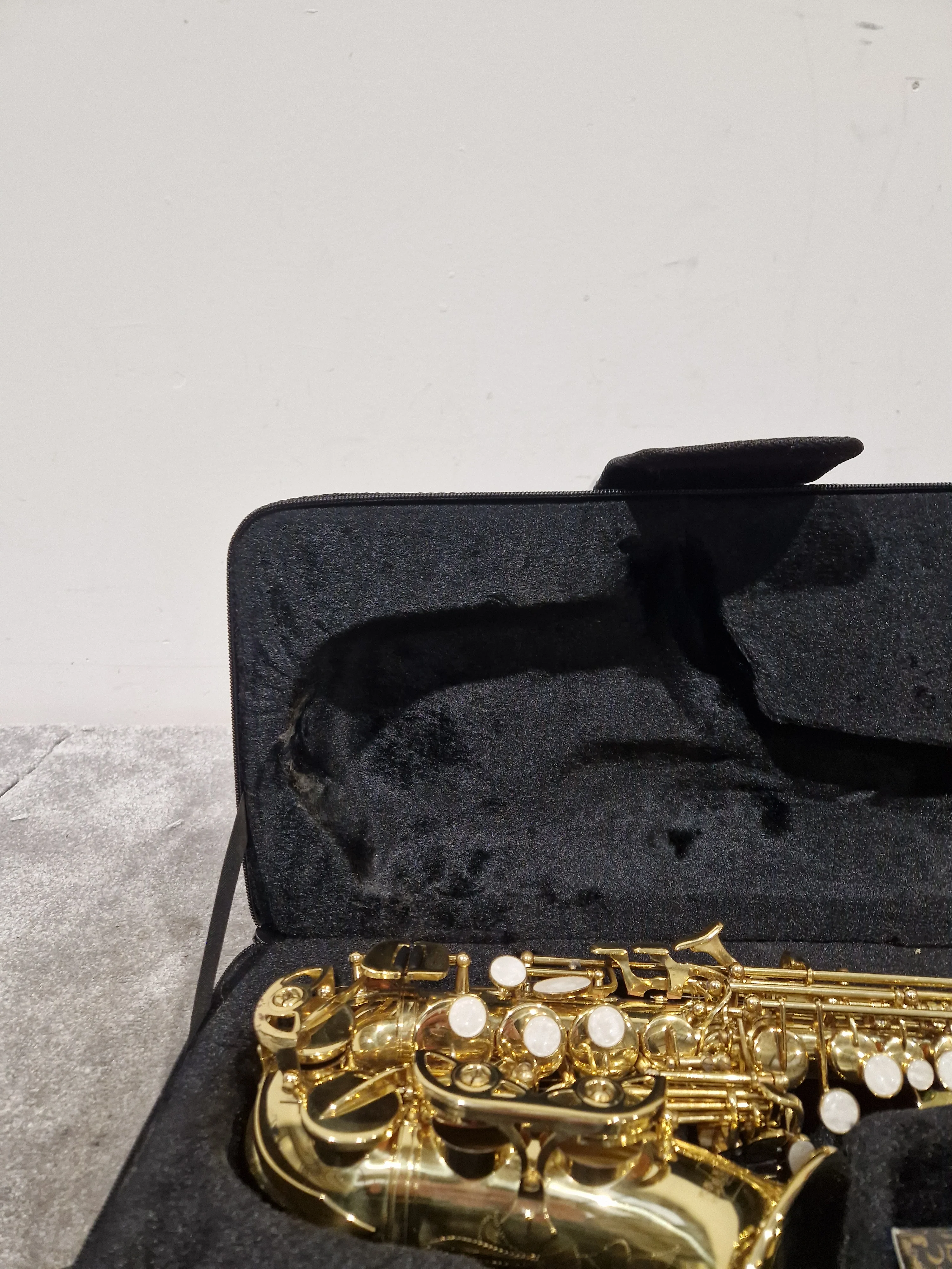Rosetti Series 7 Curved Soprano Saxophone 89CSP7L - Smooth Tone Performance - Excellent w/ Hard Case & Accessories For saxophone - Image 5