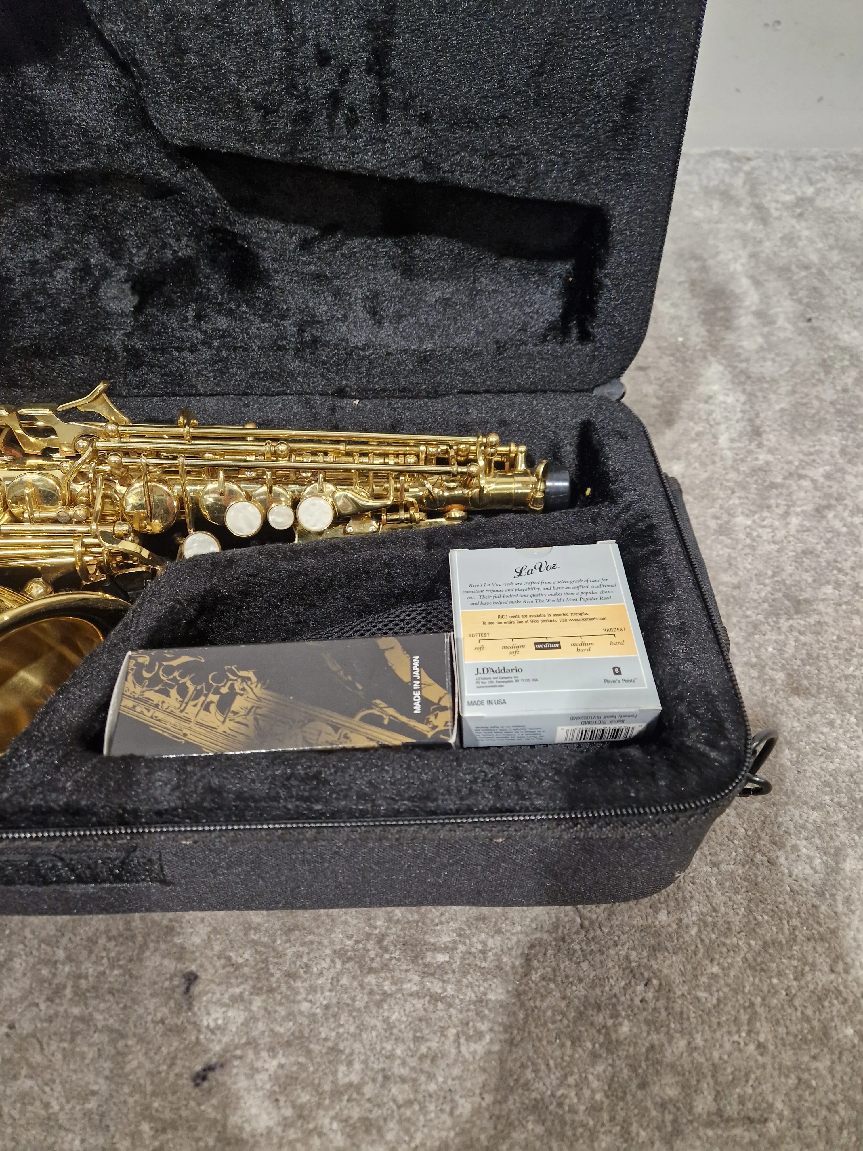 Rosetti Series 7 Curved Soprano Saxophone 89CSP7L - Smooth Tone Performance - Excellent w/ Hard Case & Accessories For saxophone - Image 7