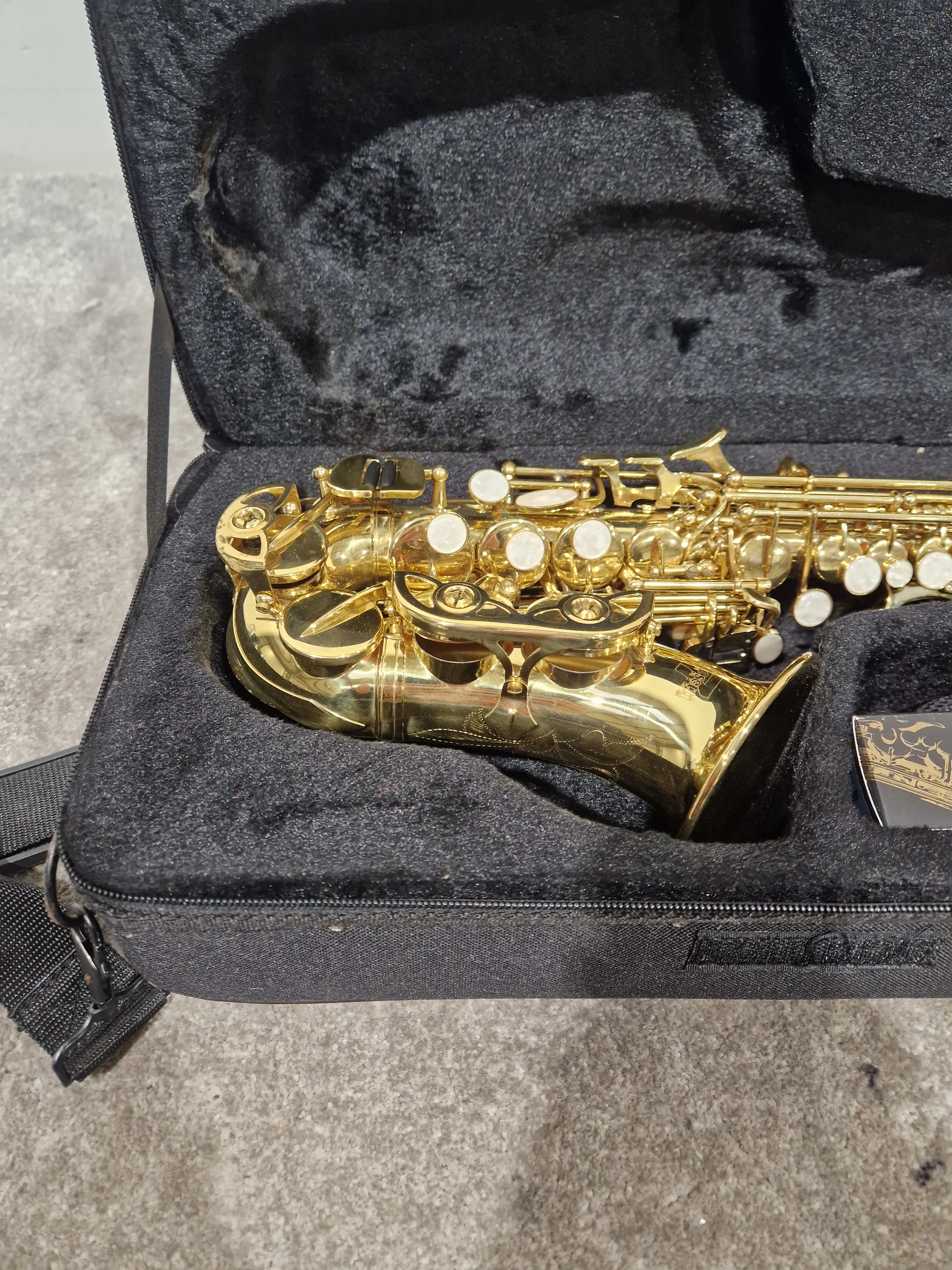 Rosetti Series 7 Curved Soprano Saxophone 89CSP7L - Smooth Tone Performance - Excellent w/ Hard Case & Accessories For saxophone - Image 8
