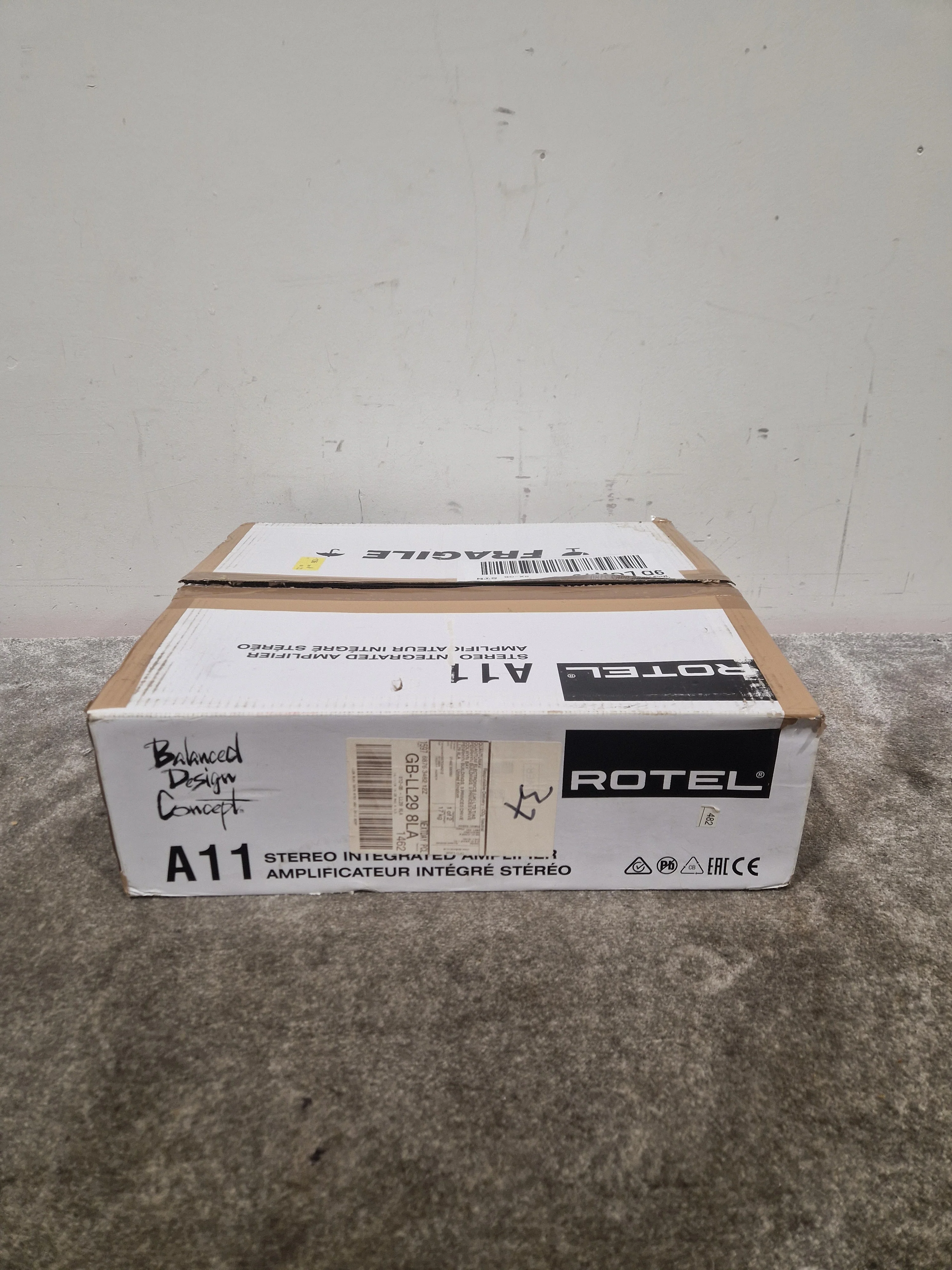 Rotel A11 - Stereo Integrated Amplifier - Silver - Excellent w/ Original Box - Image 18