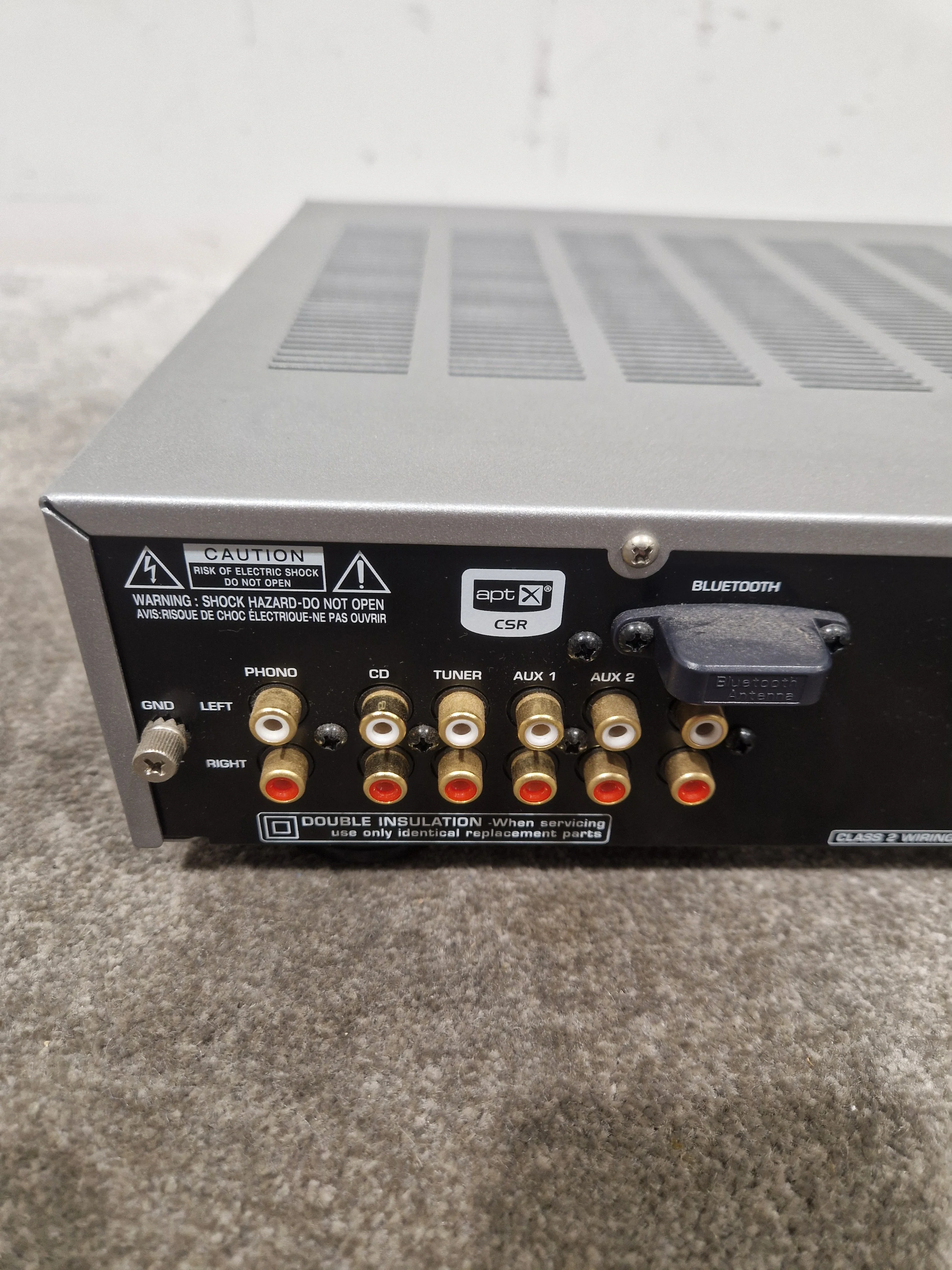 Rotel A11 - Stereo Integrated Amplifier - Silver - Excellent w/ Original Box - Image 7
