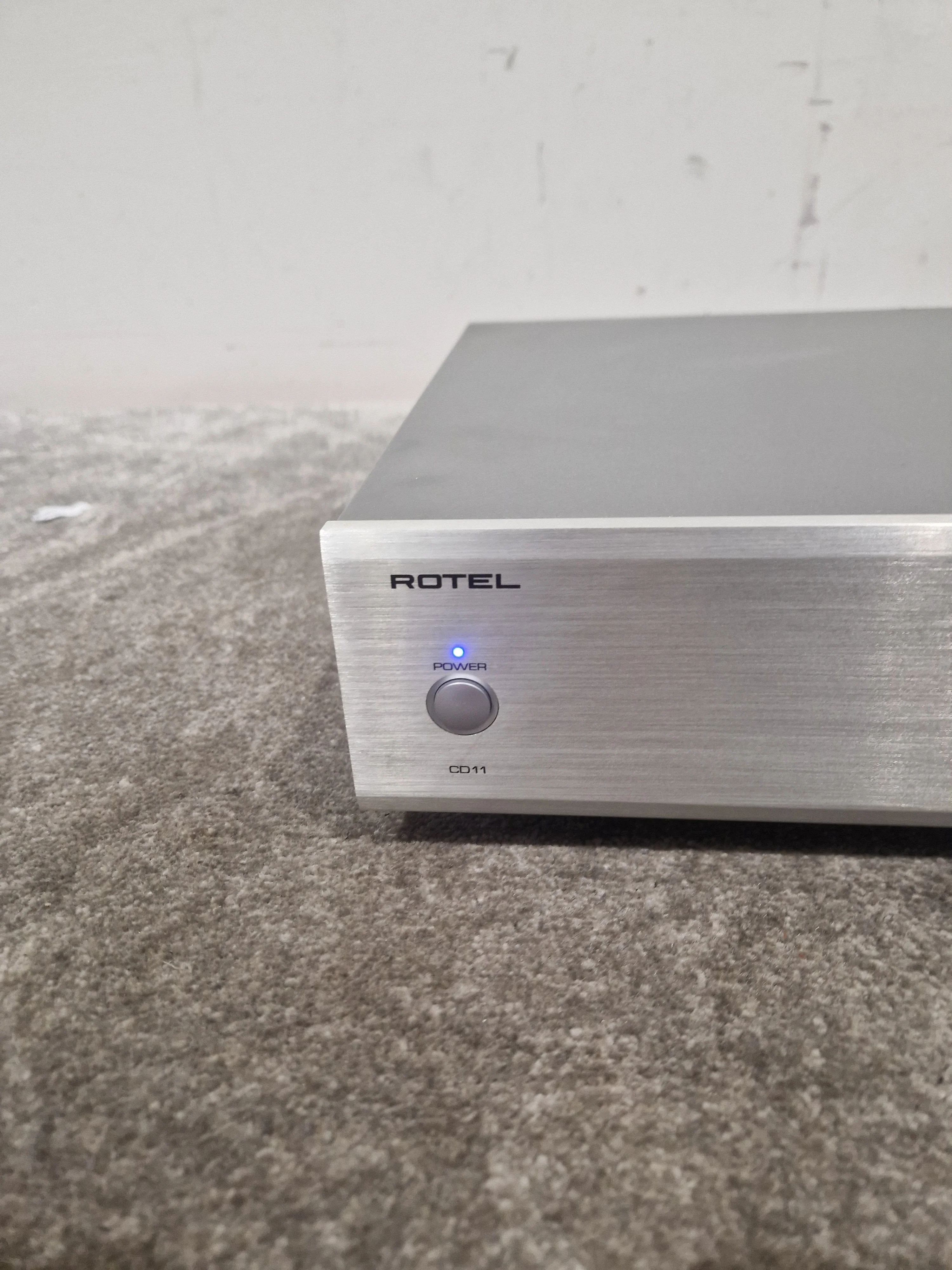 Rotel CD11 - Stereo Compact Disc Player - Silver - Good w/ Original Box - Image 12