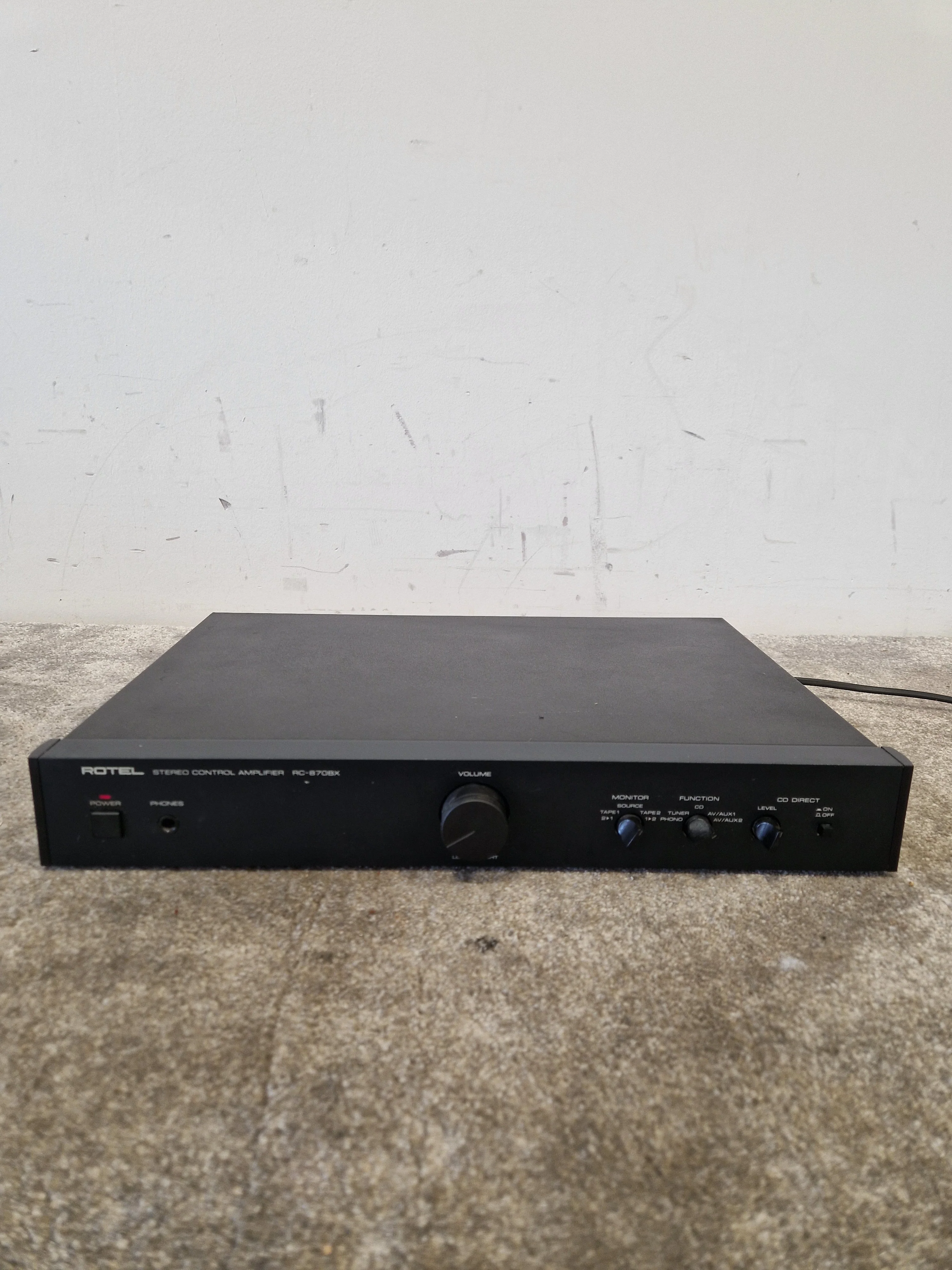 Rotel RC-870BX - Stereo Control Amplifier - Good - Image 2