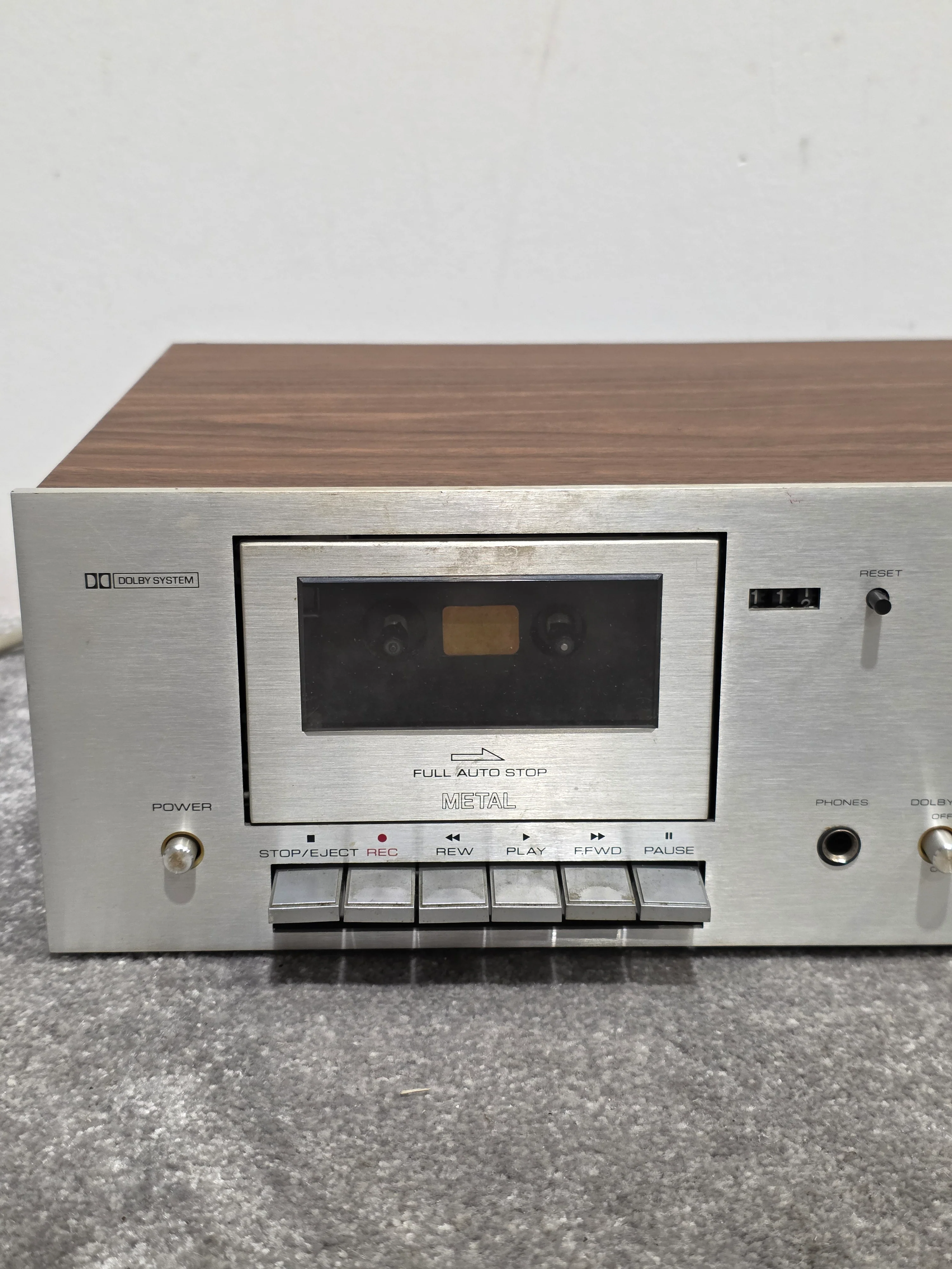 Rotel RD-300M - Stereo Cassette Tape Deck - Fair w/ Original Box - Image 2