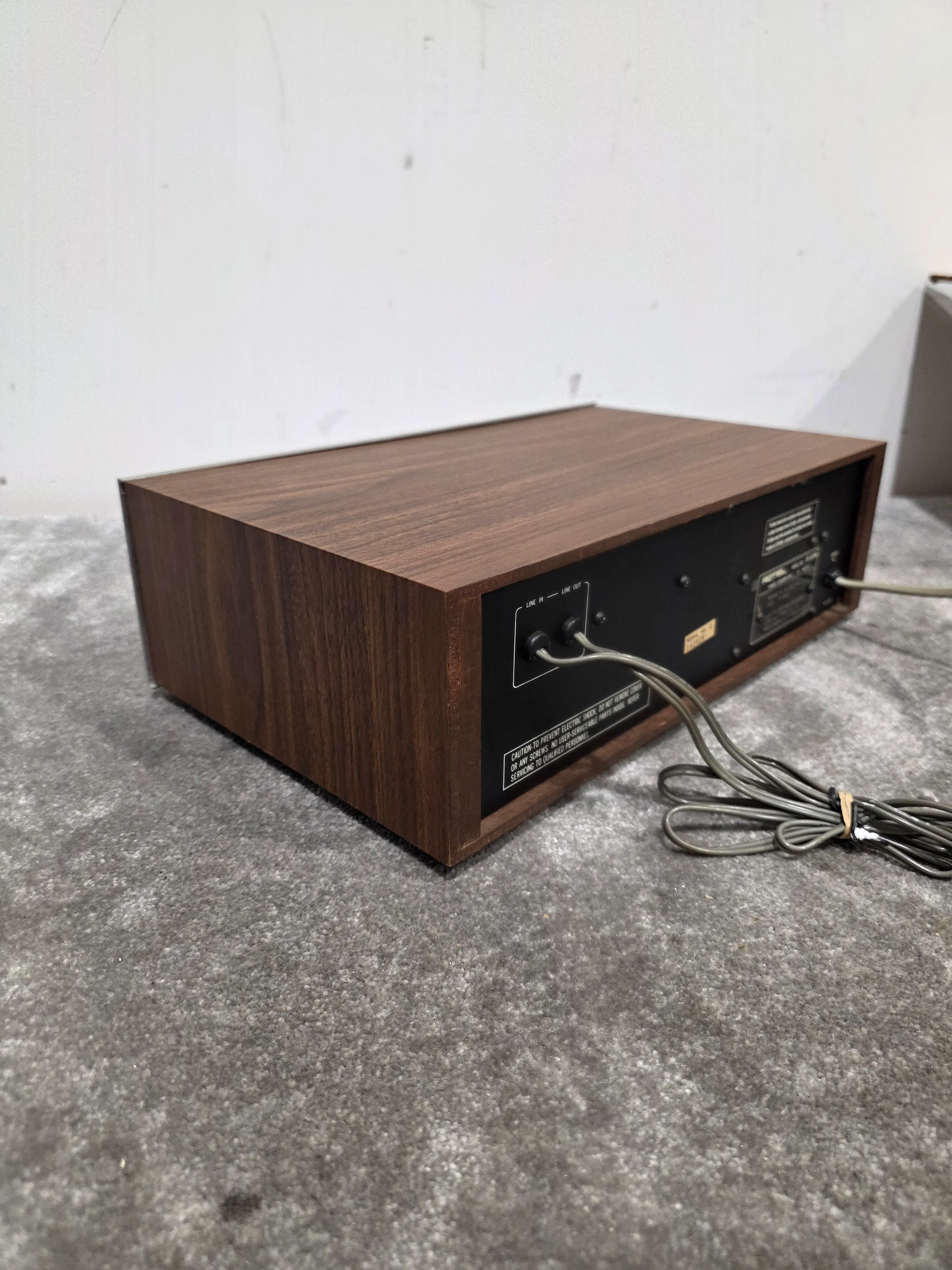Rotel RD-300M - Stereo Cassette Tape Deck - Fair w/ Original Box - Image 6