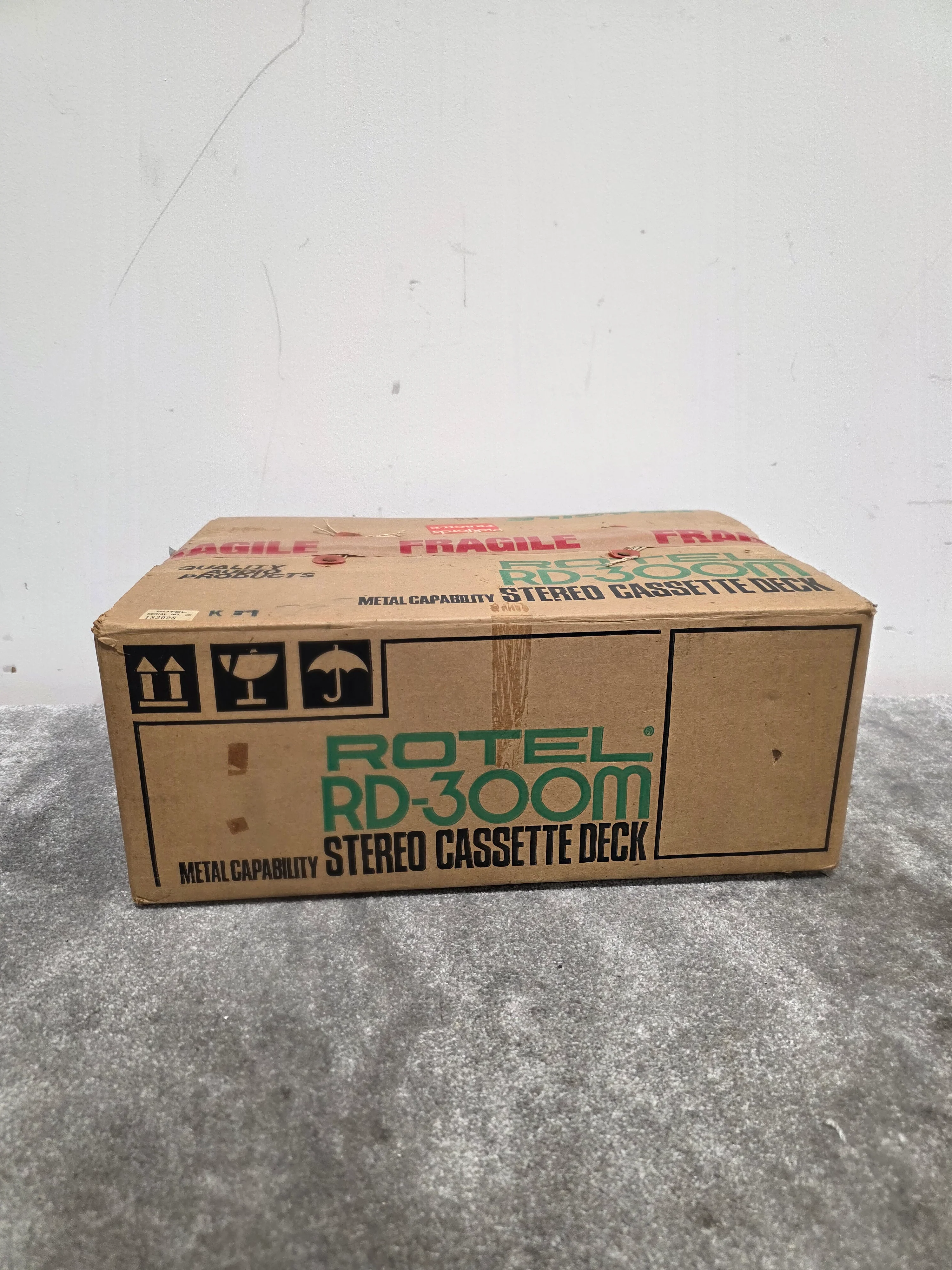 Rotel RD-300M - Stereo Cassette Tape Deck - Fair w/ Original Box - Image 8
