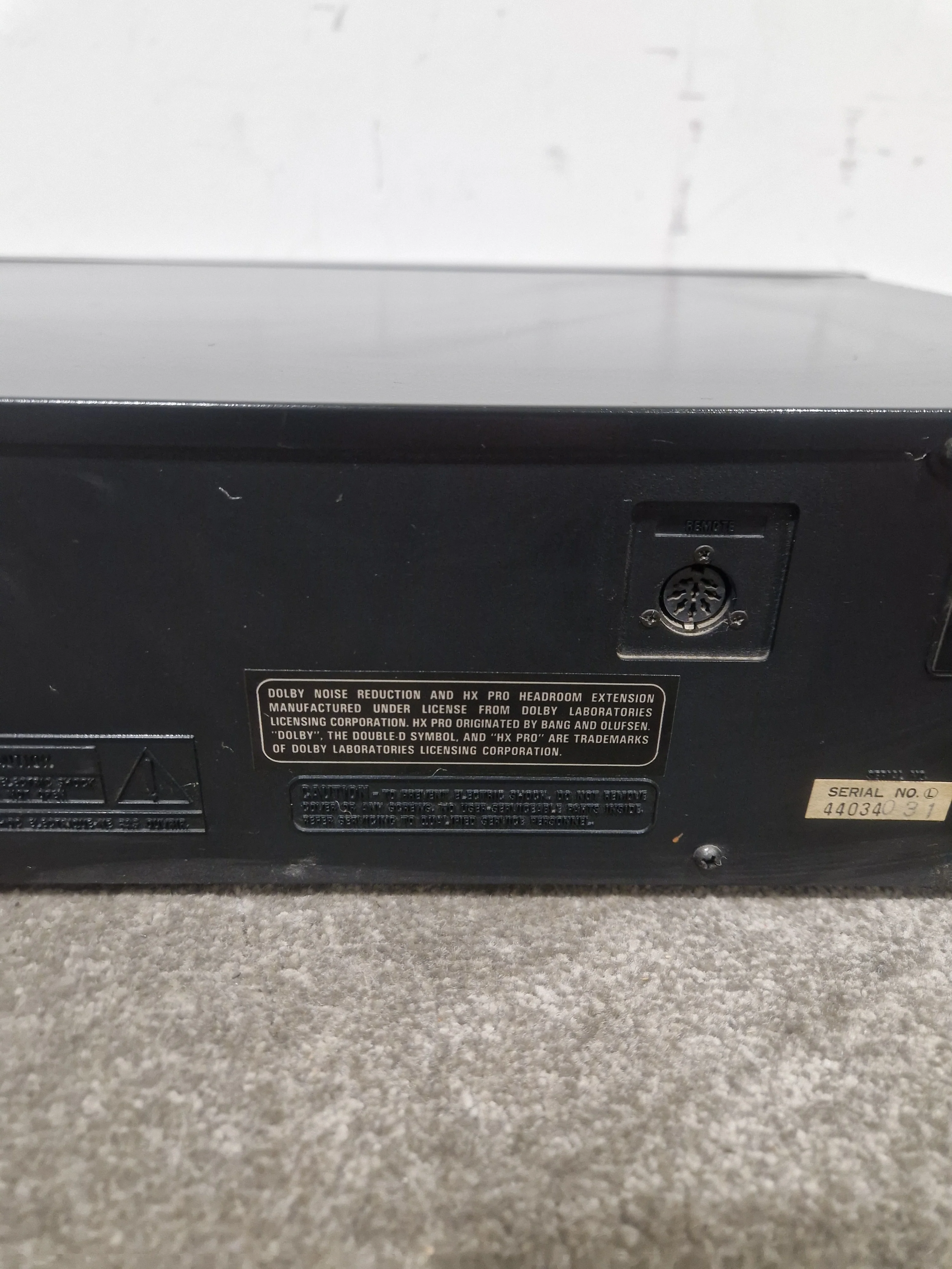 Rotel RD-865 - Stereo Cassette Tape Deck - Spares or Repair - Image 13