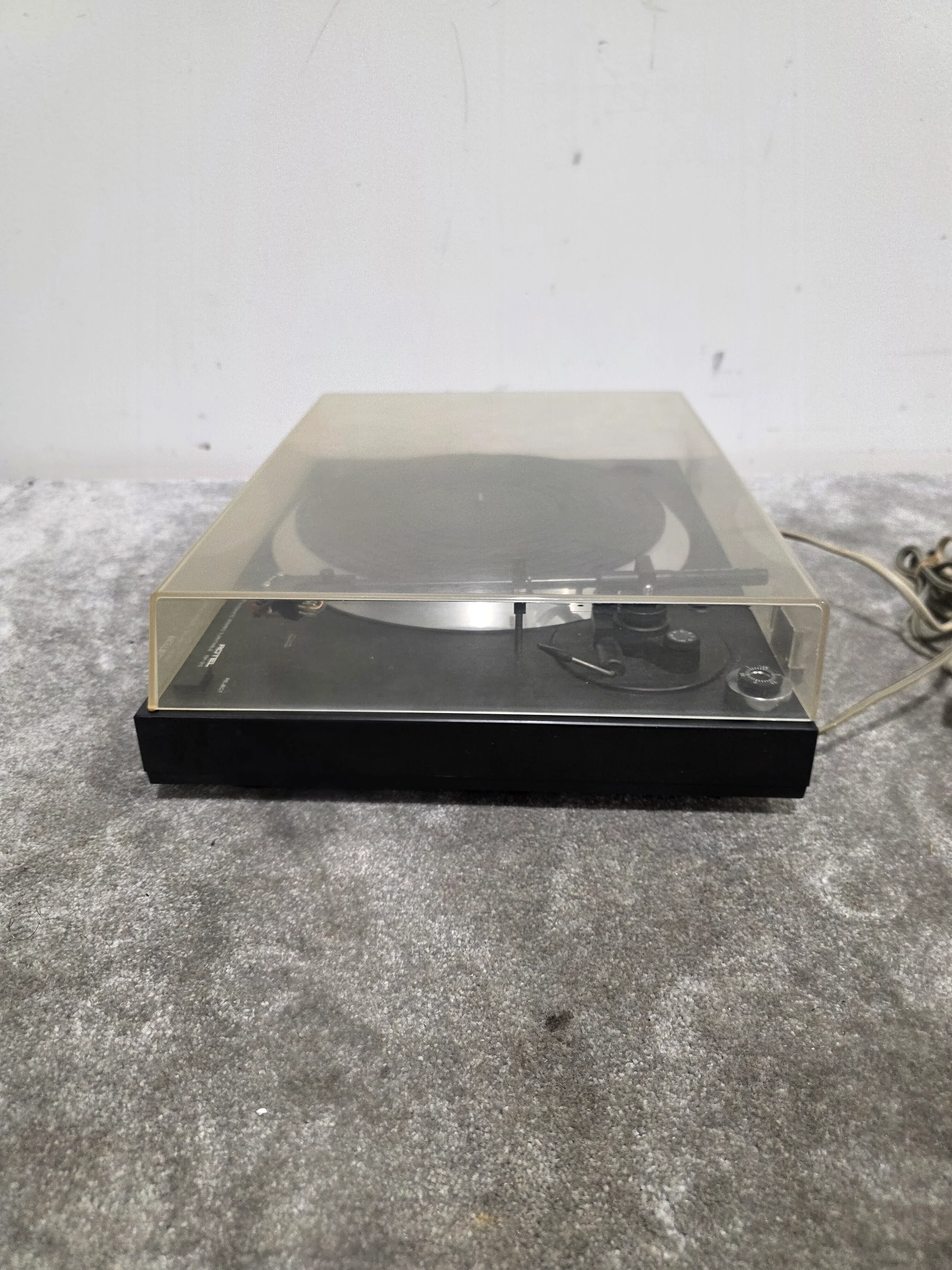 Rotel RP-310 - Semi-Automatic Belt-Drive Turntable - Spares or Repair w/ Original Box - Image 7